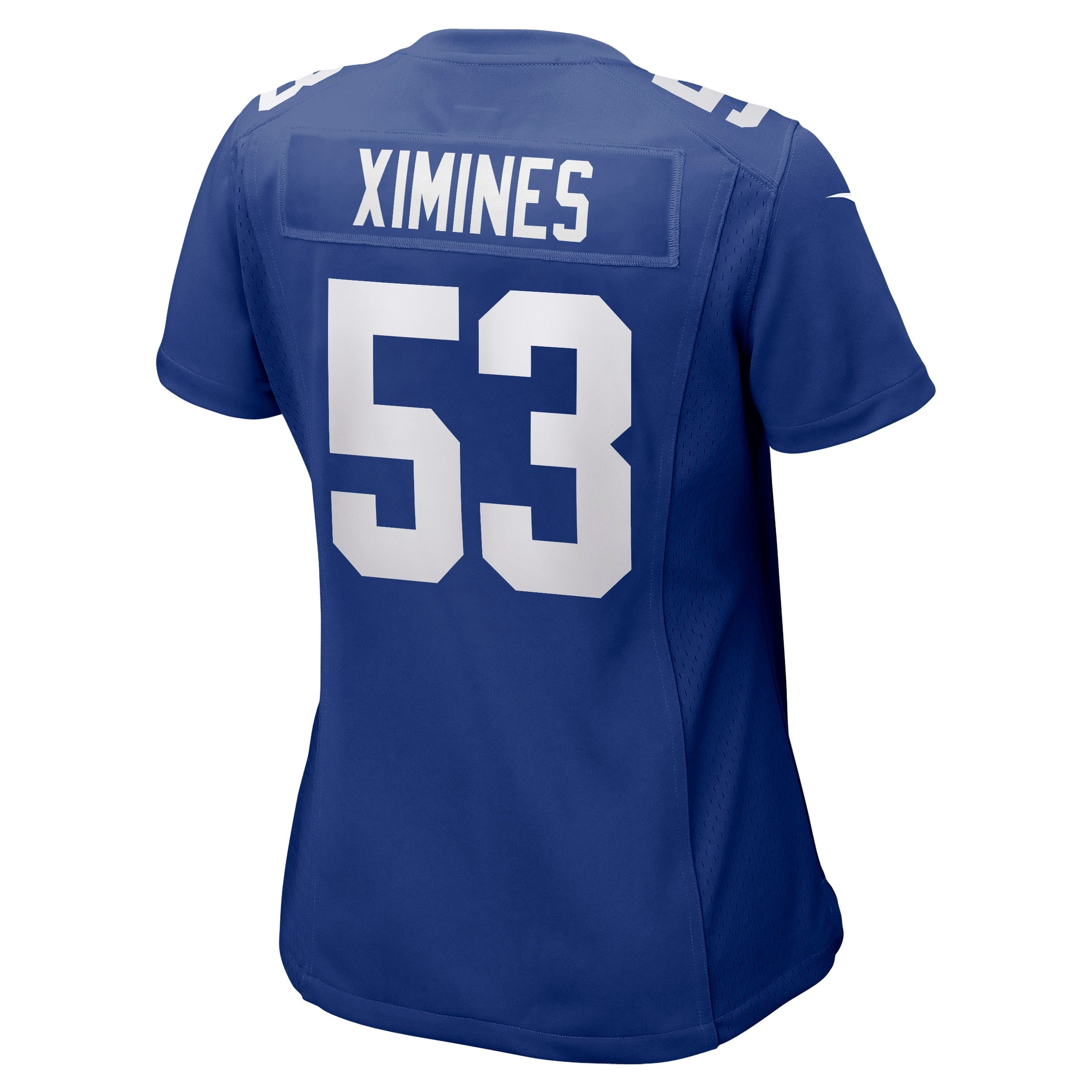 Women's Nike Oshane Ximines Royal New York Giants Game Jersey - vstockx