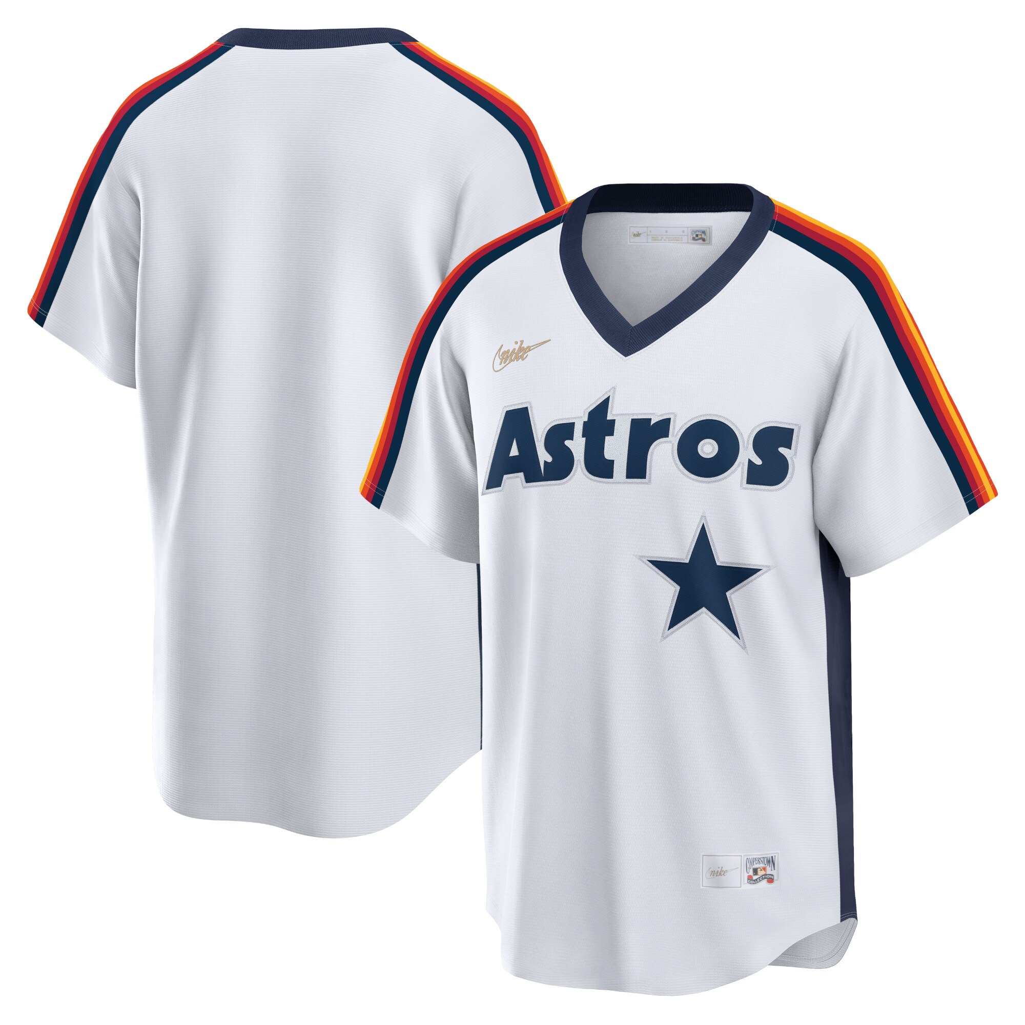 Houston Astros Nike Home Cooperstown Collection Player Jersey - White - vstockx