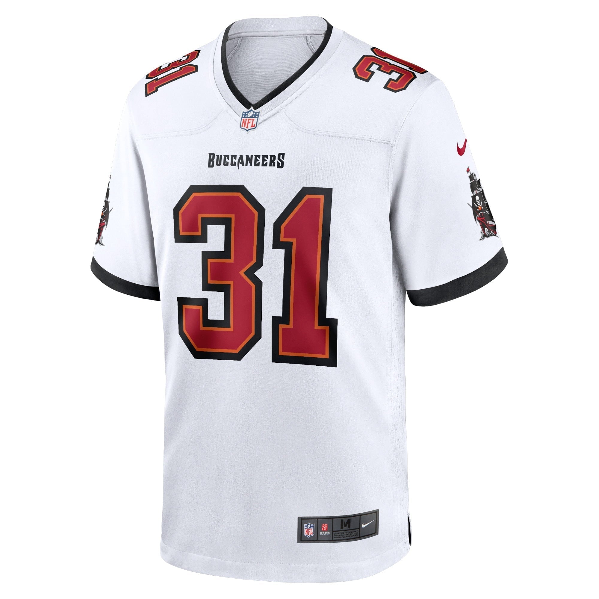Men's Nike Antoine Winfield Jr. White Tampa Bay Buccaneers Game Jersey - vstockx