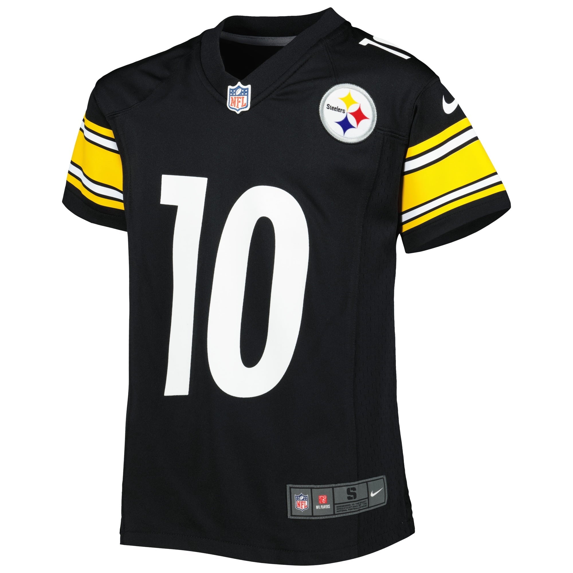 Youth Nike Mitchell Trubisky Black Pittsburgh Steelers Game Jersey - vstockx