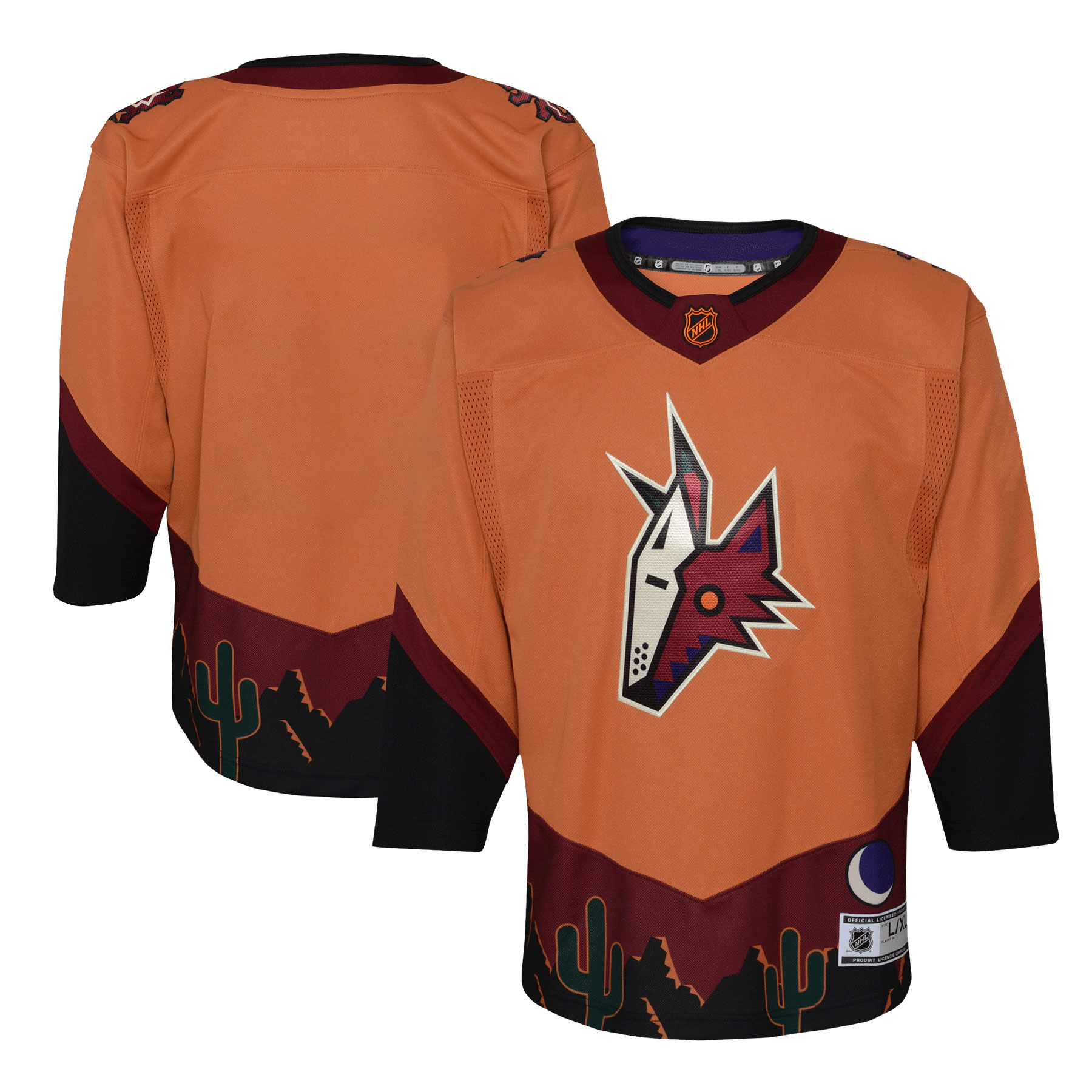 Arizona Coyotes Youth Special Edition 2.0 Premier Blank Jersey - Burnt Orange - vstockx