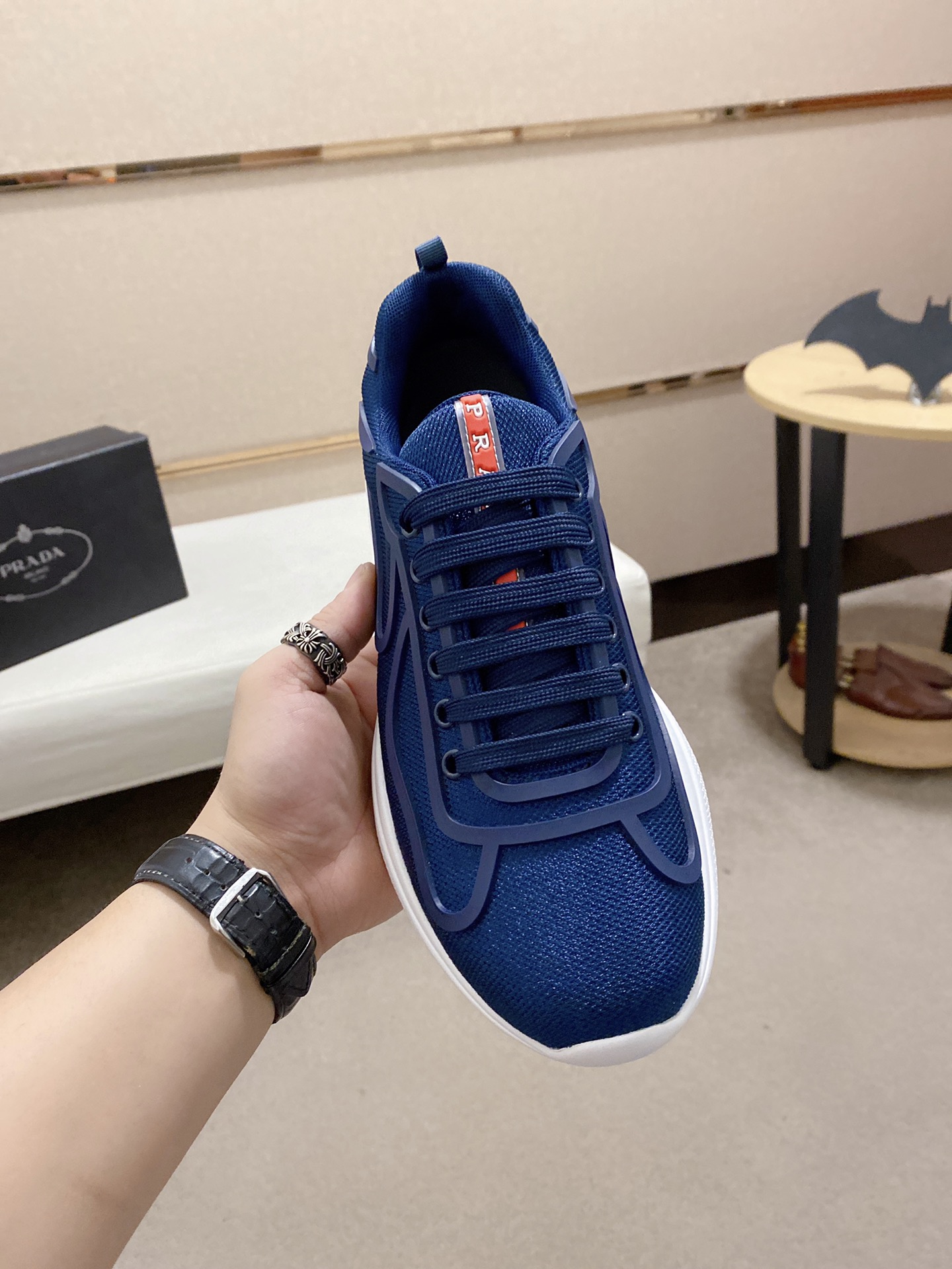 Prada America's Cup sneaker 20 - vstockx