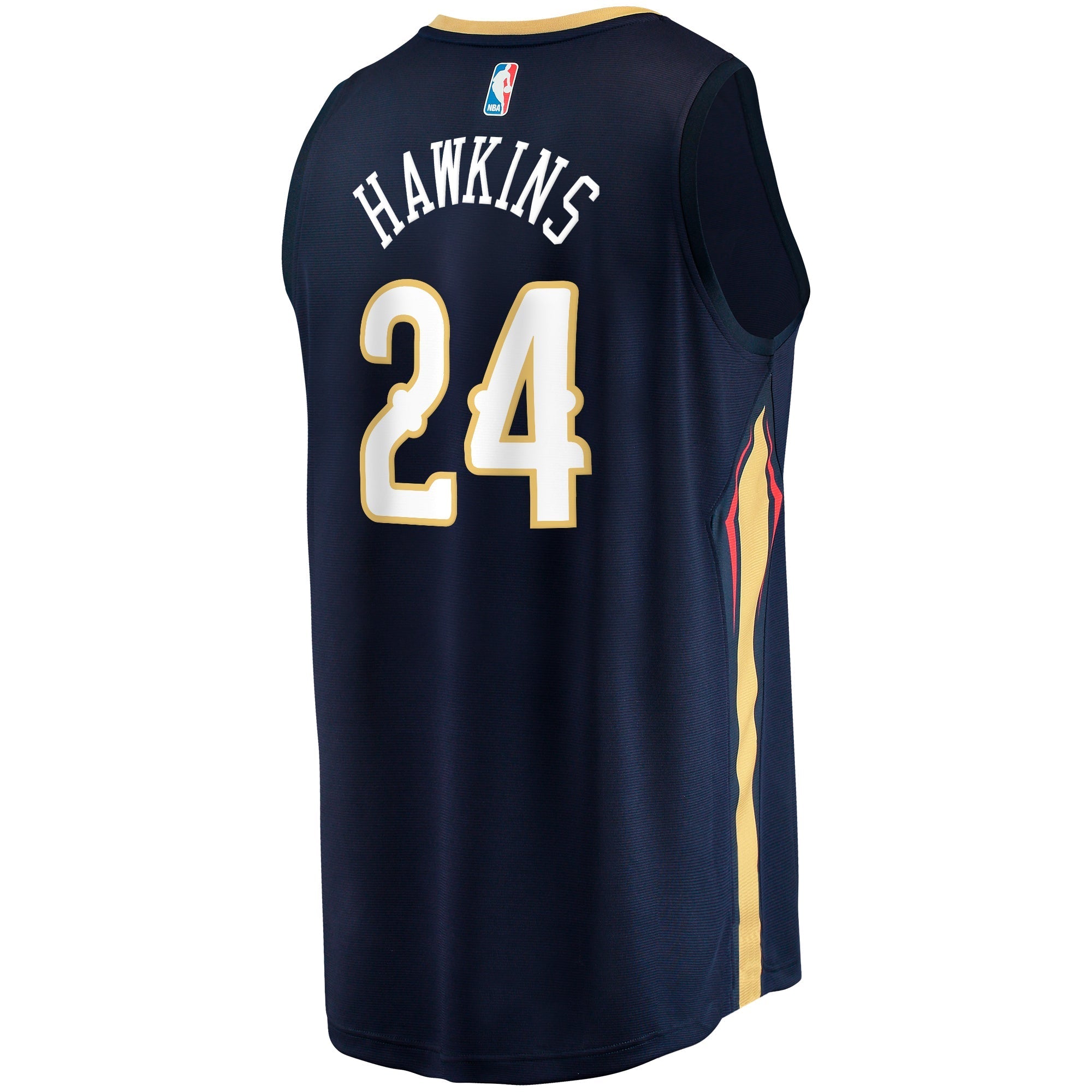 Youth Fanatics Branded Jordans Hawkins Navy New Orleans Pelicans 2023 NBA Draft First Round Pick Fast Break Replica - vstockx