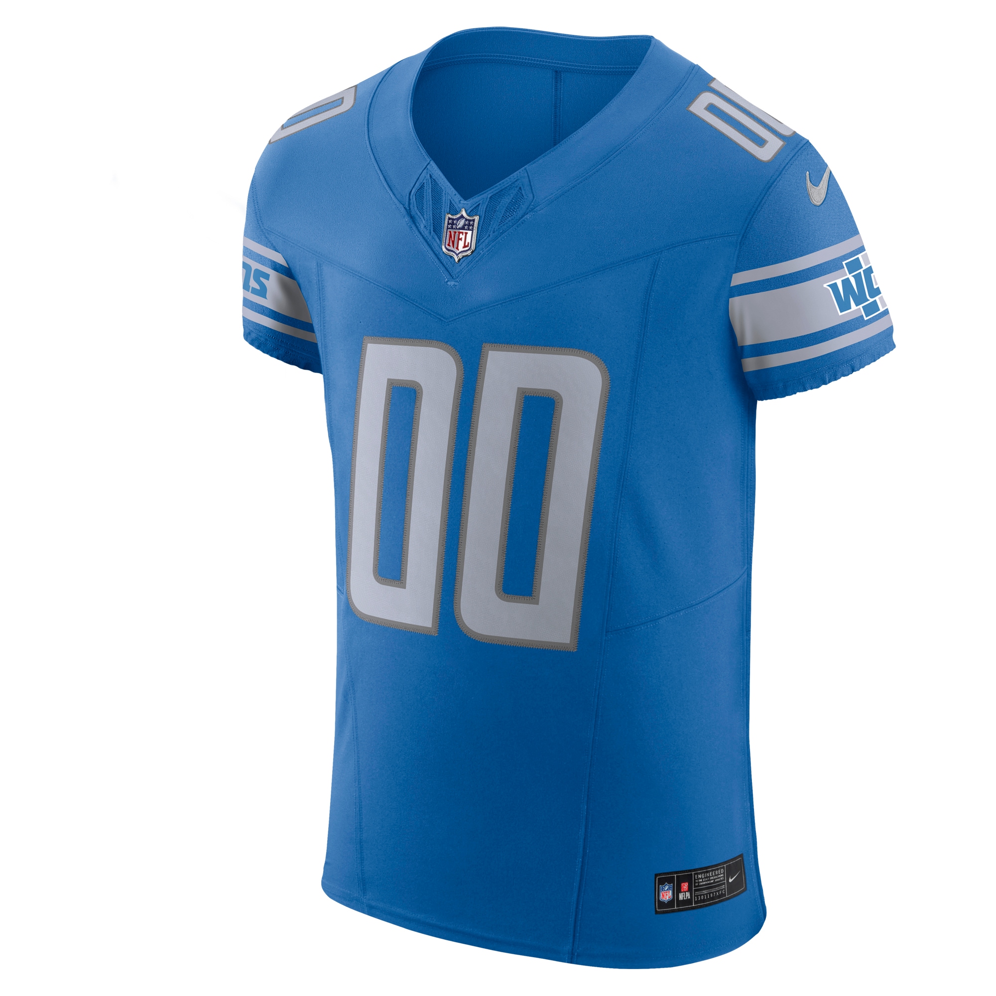 Detroit Lions Nike Vapor F.U.S.E. Elite Custom Jersey - Blue - vstockx