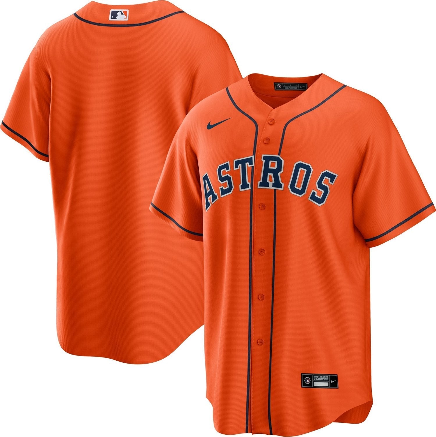 Nike Women's Houston Astros Official Replica V-Neck Jersey - vstockx