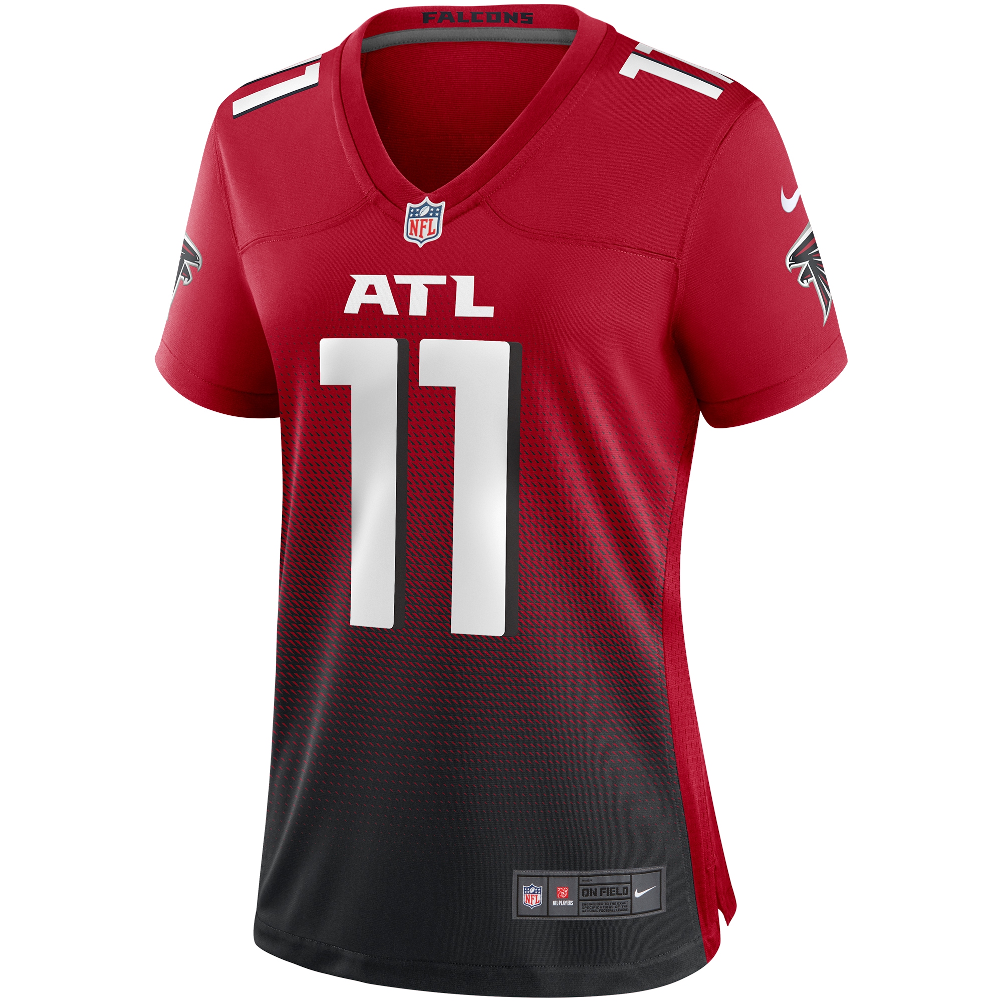 Julio Jones Atlanta Falcons Nike Women's 2nd Alternate Game Jersey - Red - vstockx