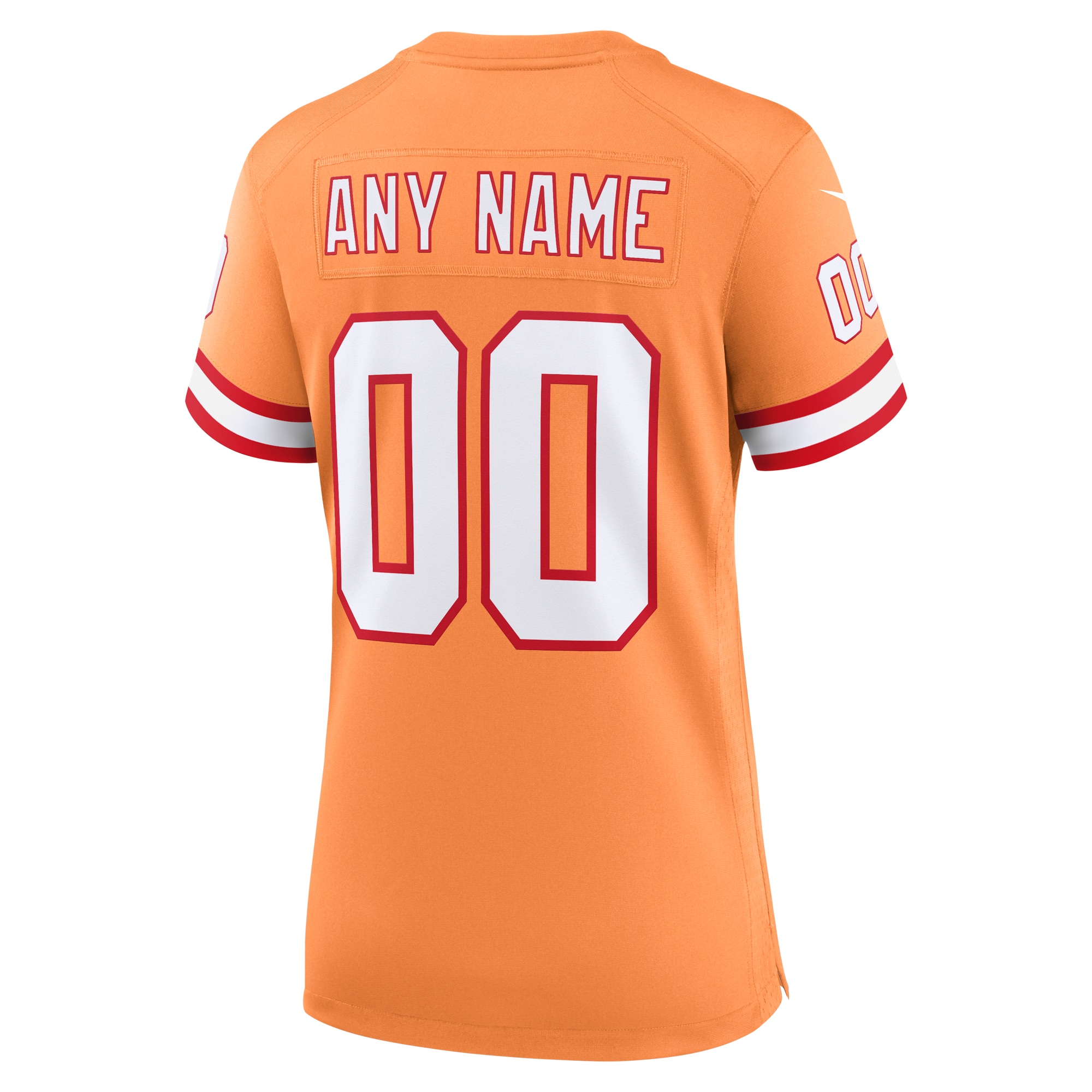 Tampa Bay Buccaneers Nike Women's Custom Throwback Game Jersey - Orange - vstockx