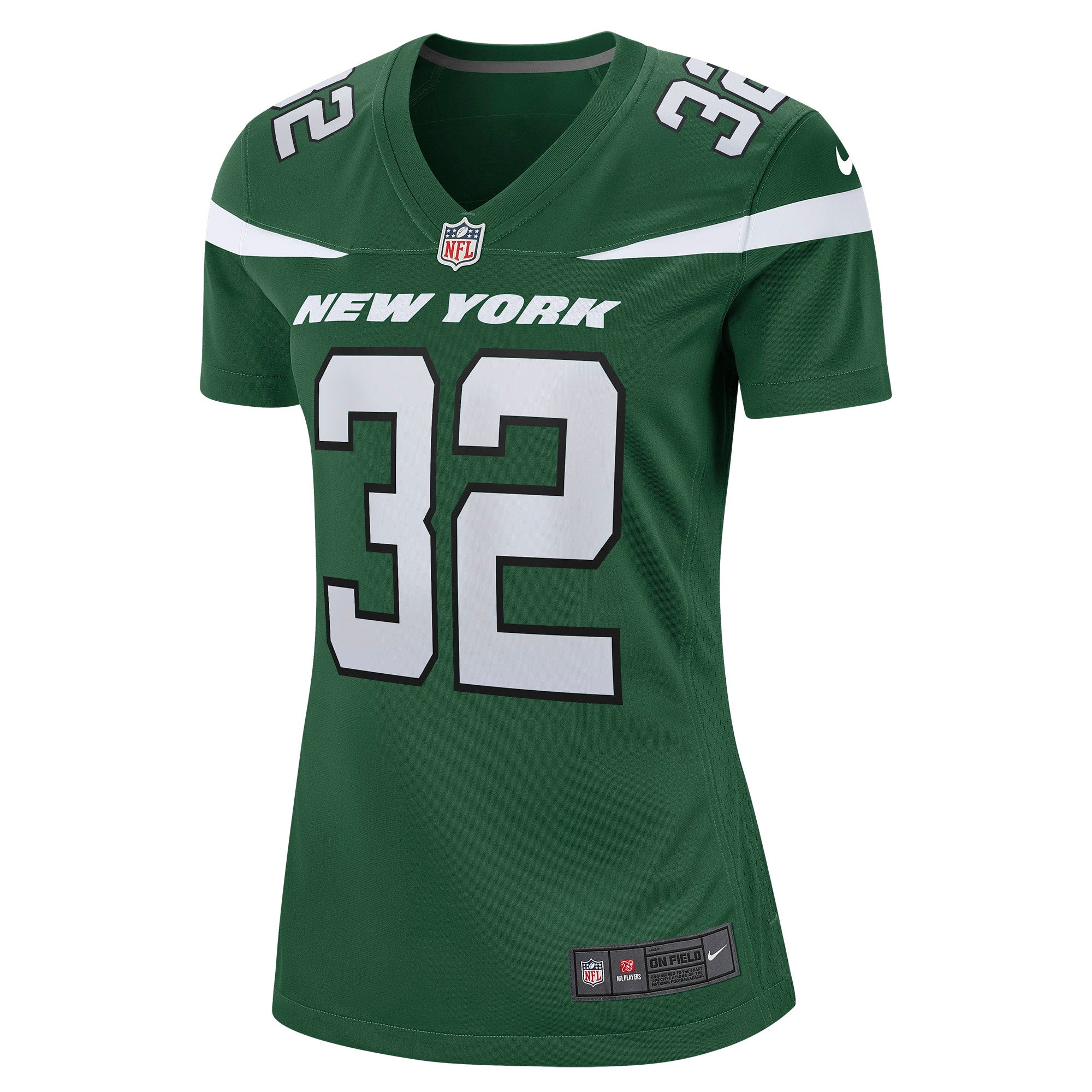 Women's Nike Michael Carter Gotham Green New York Jets Game Jersey - vstockx