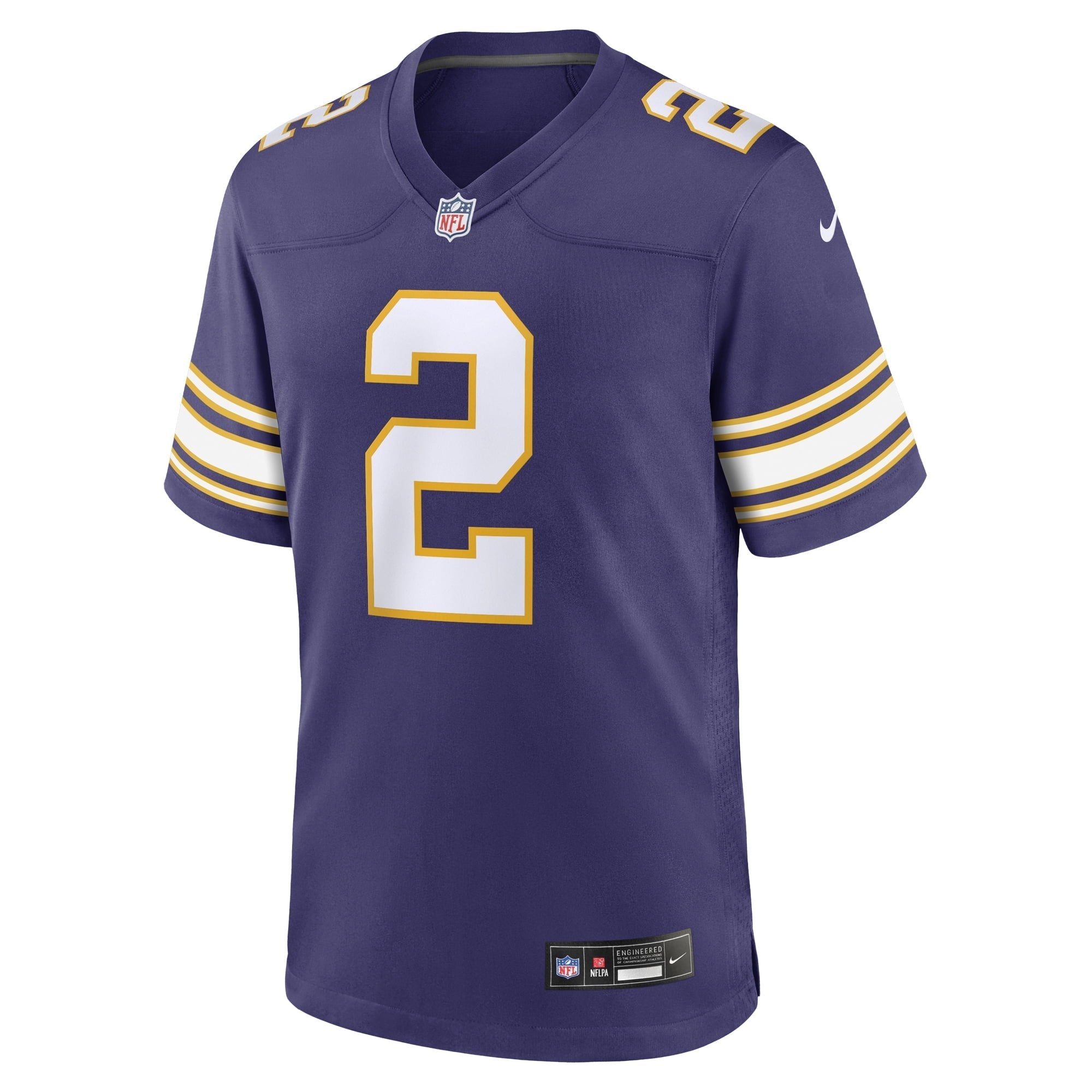 Men's Nike Alexander Mattison Purple Minnesota Vikings Classic Player Game Jersey - vstockx