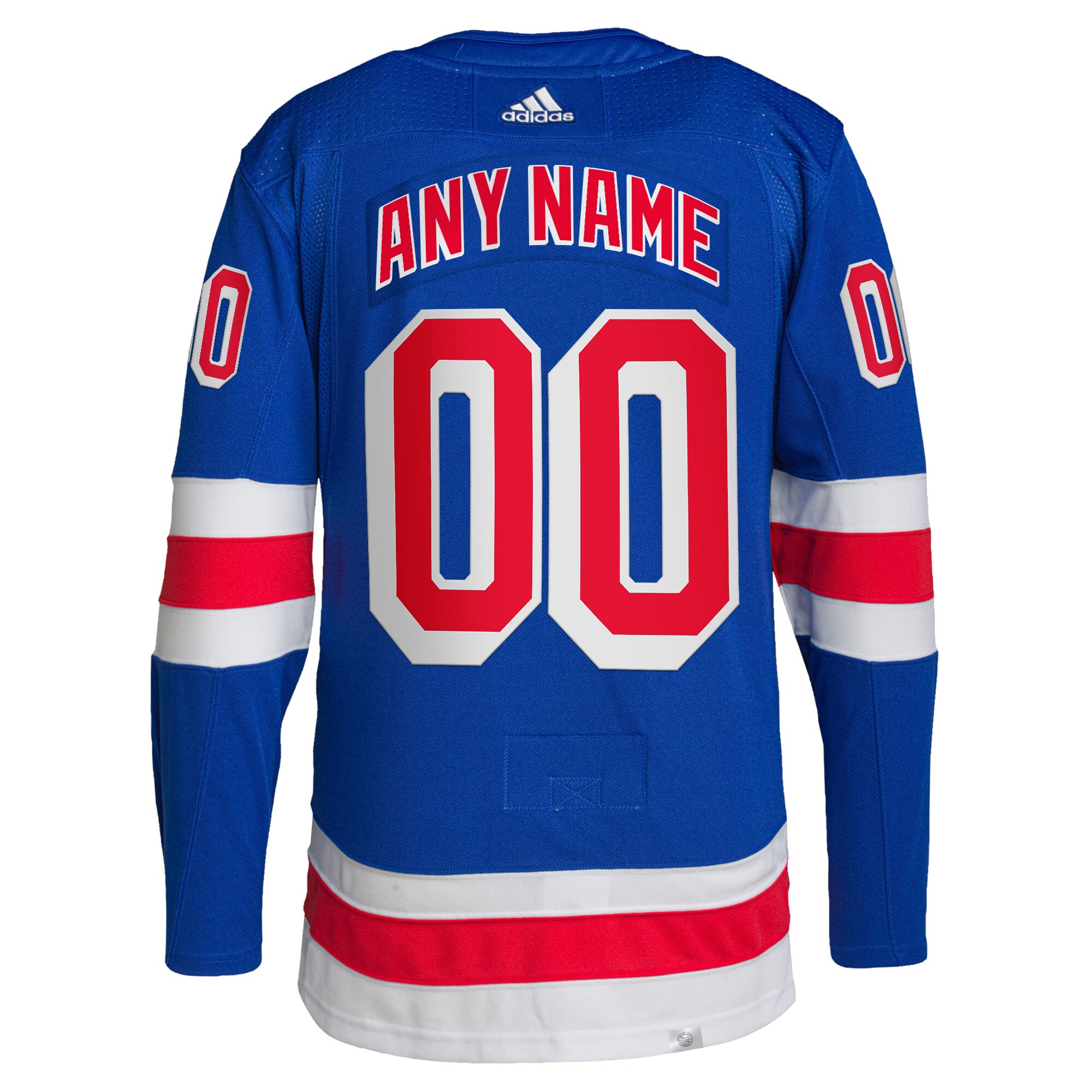 New York Rangers adidas Home Primegreen Authentic Pro Custom Jersey - Royal - vstockx