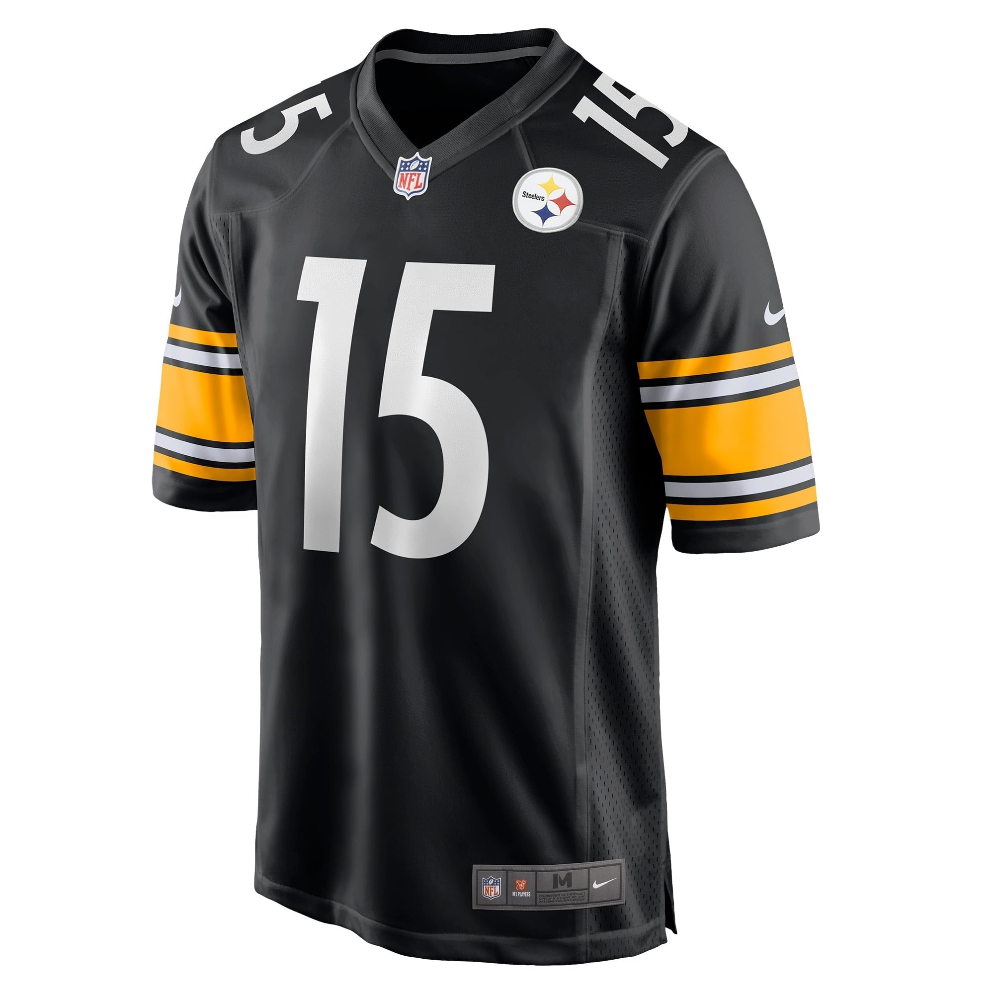 Men's Nike Cody White Black Pittsburgh Steelers Game Jersey - vstockx