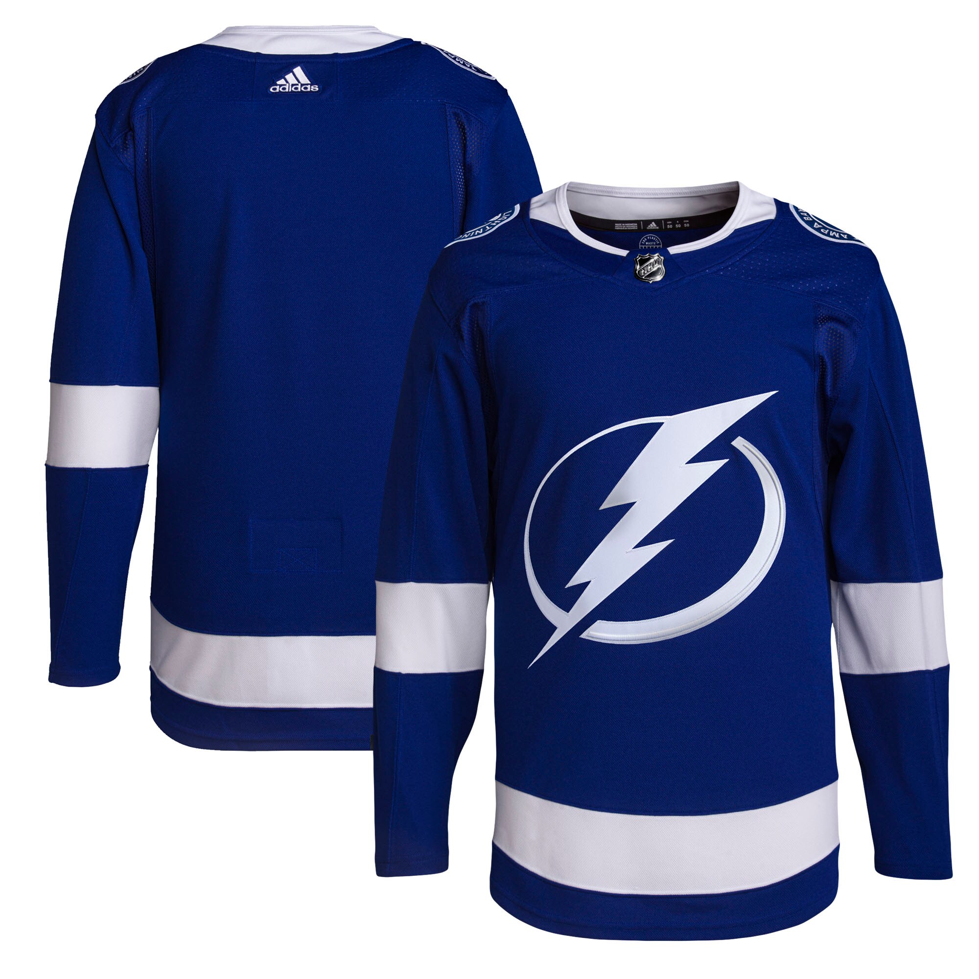 Tampa Bay Lightning adidas Home Primegreen Authentic Pro Jersey - Royal - vstockx