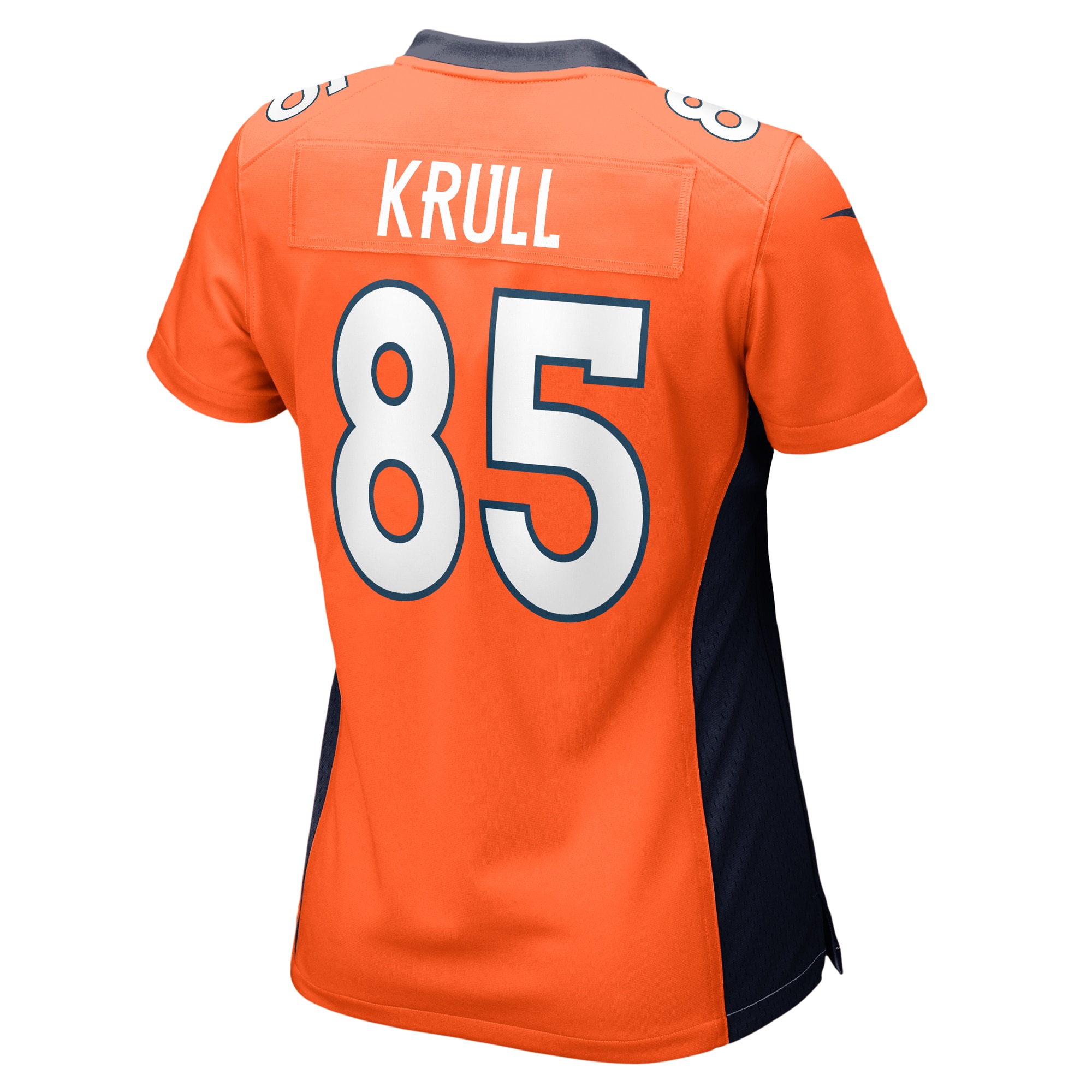 Lucas Krull Denver Broncos Nike Women's Team Game Jersey - Orange - vstockx