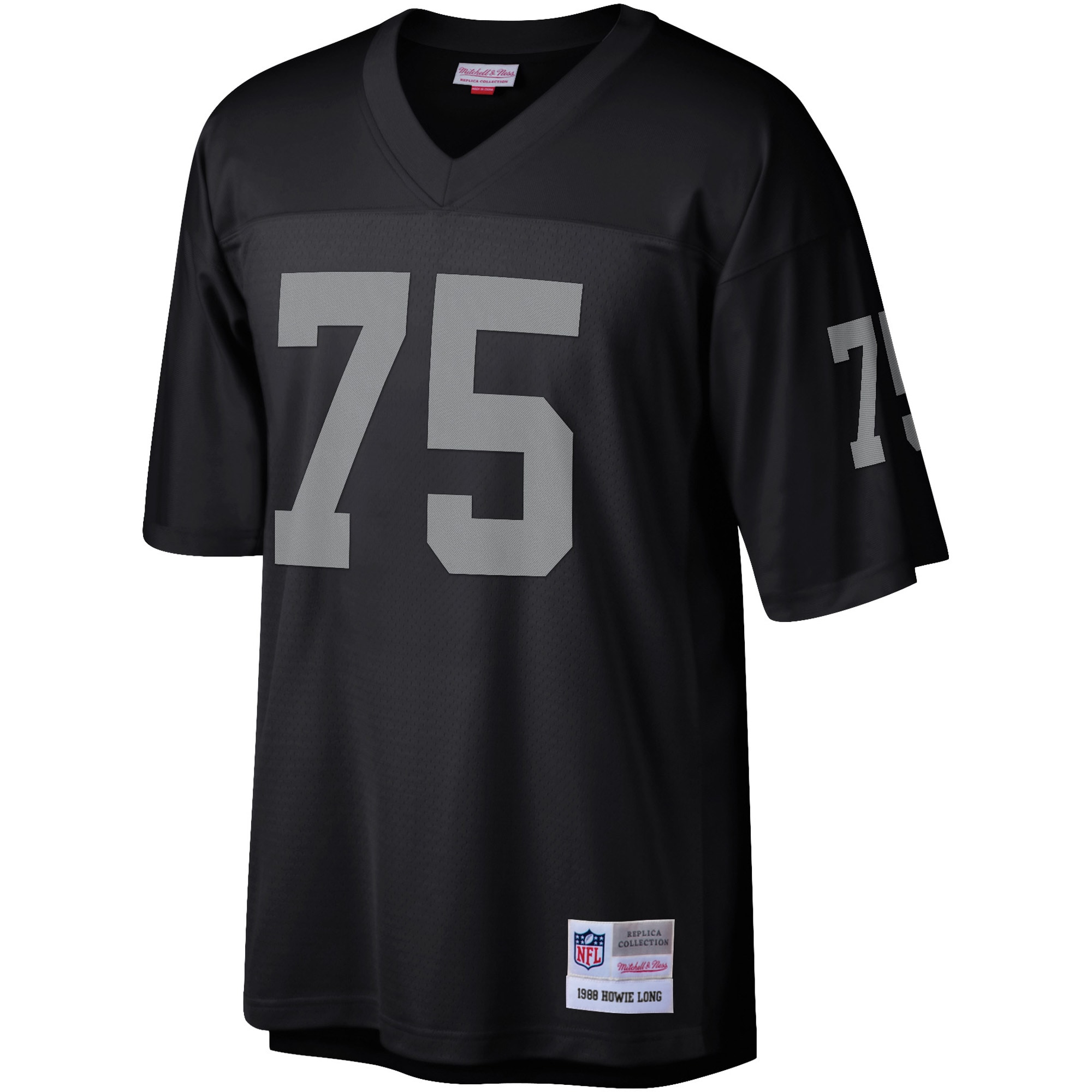 Howie Long Las Vegas Raiders Mitchell & Ness Legacy Replica Jersey - Black - vstockx