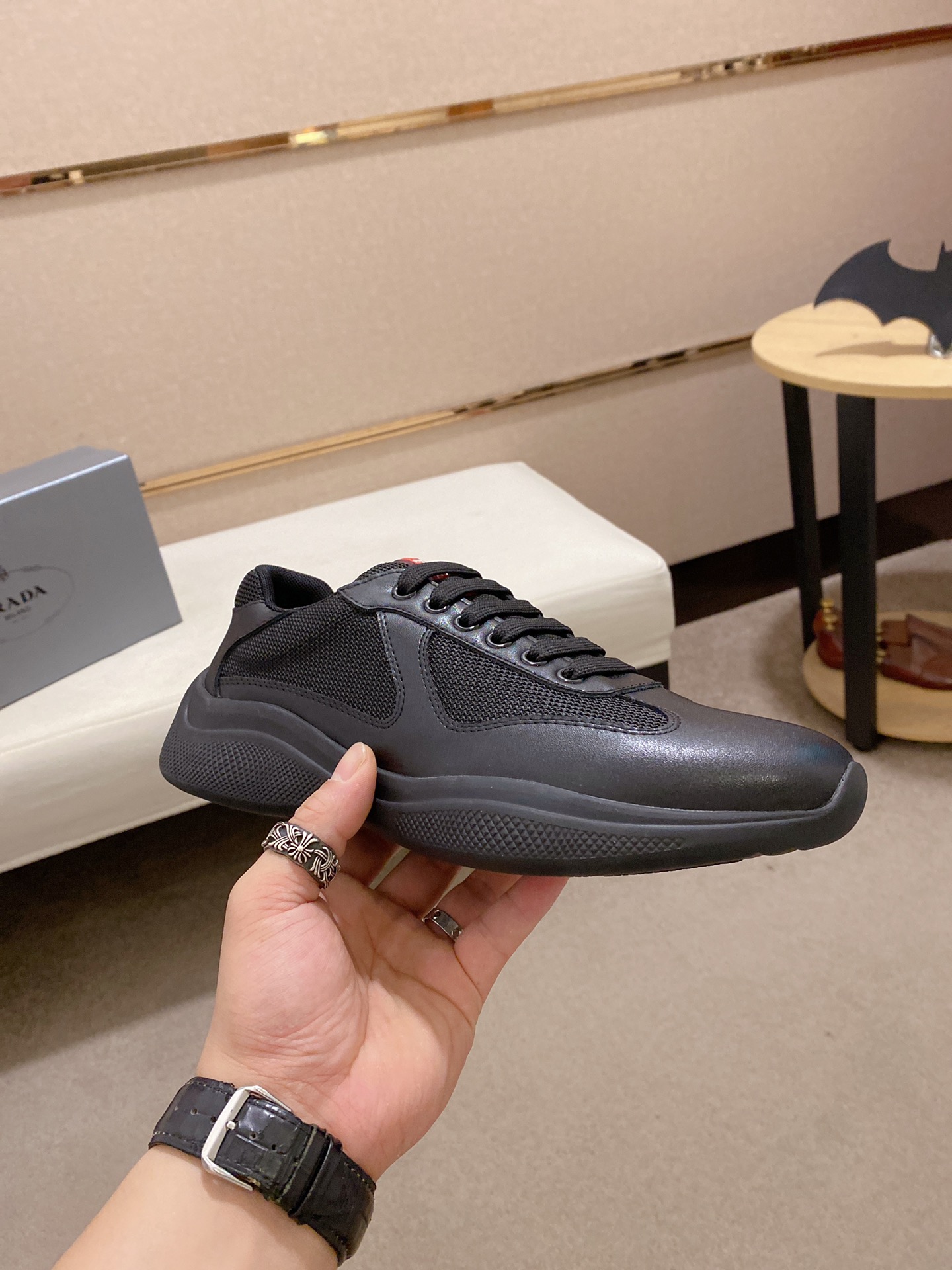 Prada America's Cup sneaker 17 - vstockx