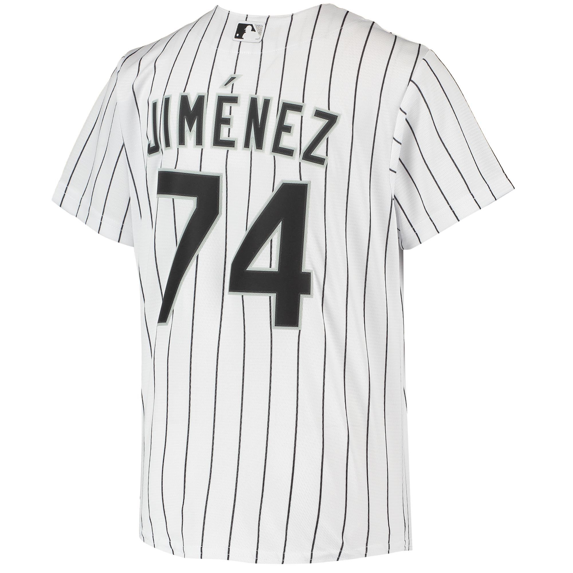 Eloy Jimenez Chicago White Sox Nike Youth Alternate Replica Player Jersey - White - vstockx