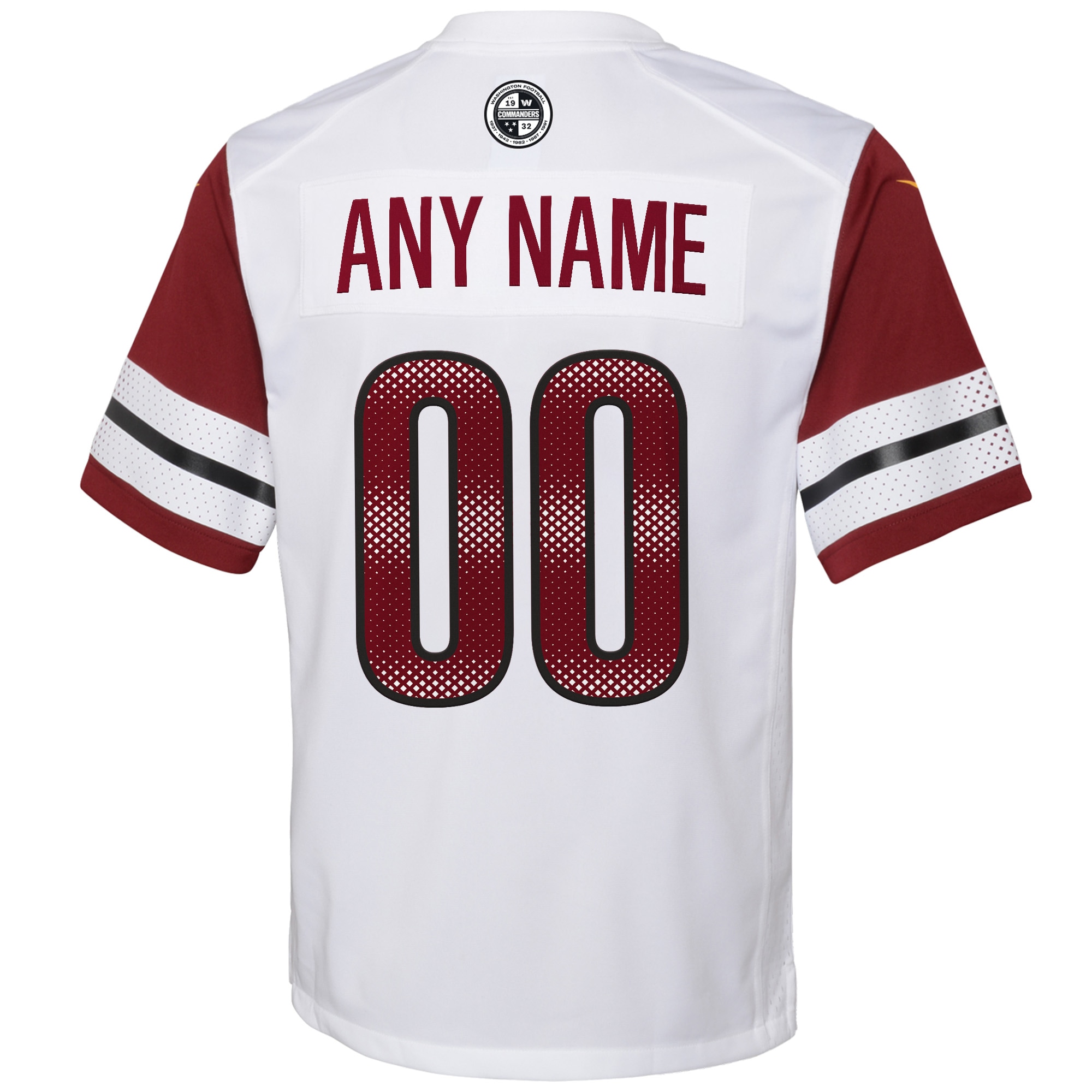 Washington Commanders Nike Youth Game Custom Player Jersey - White - vstockx
