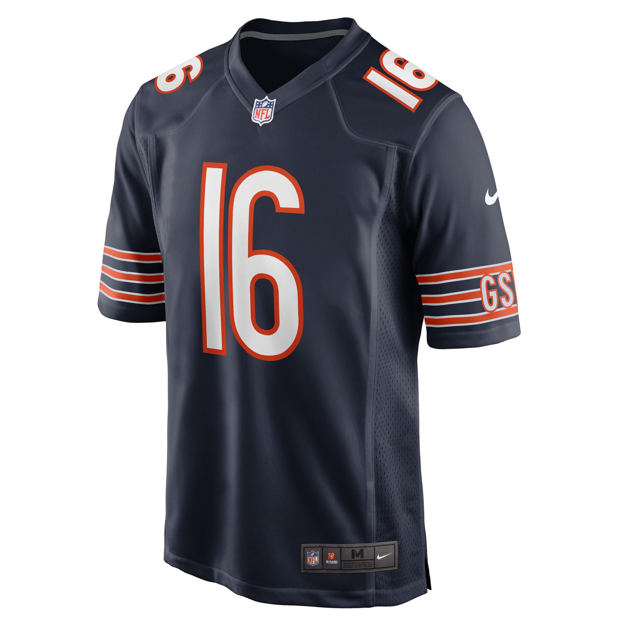 Trenton Gill Chicago Bears Nike Game Player Jersey - Navy - vstockx