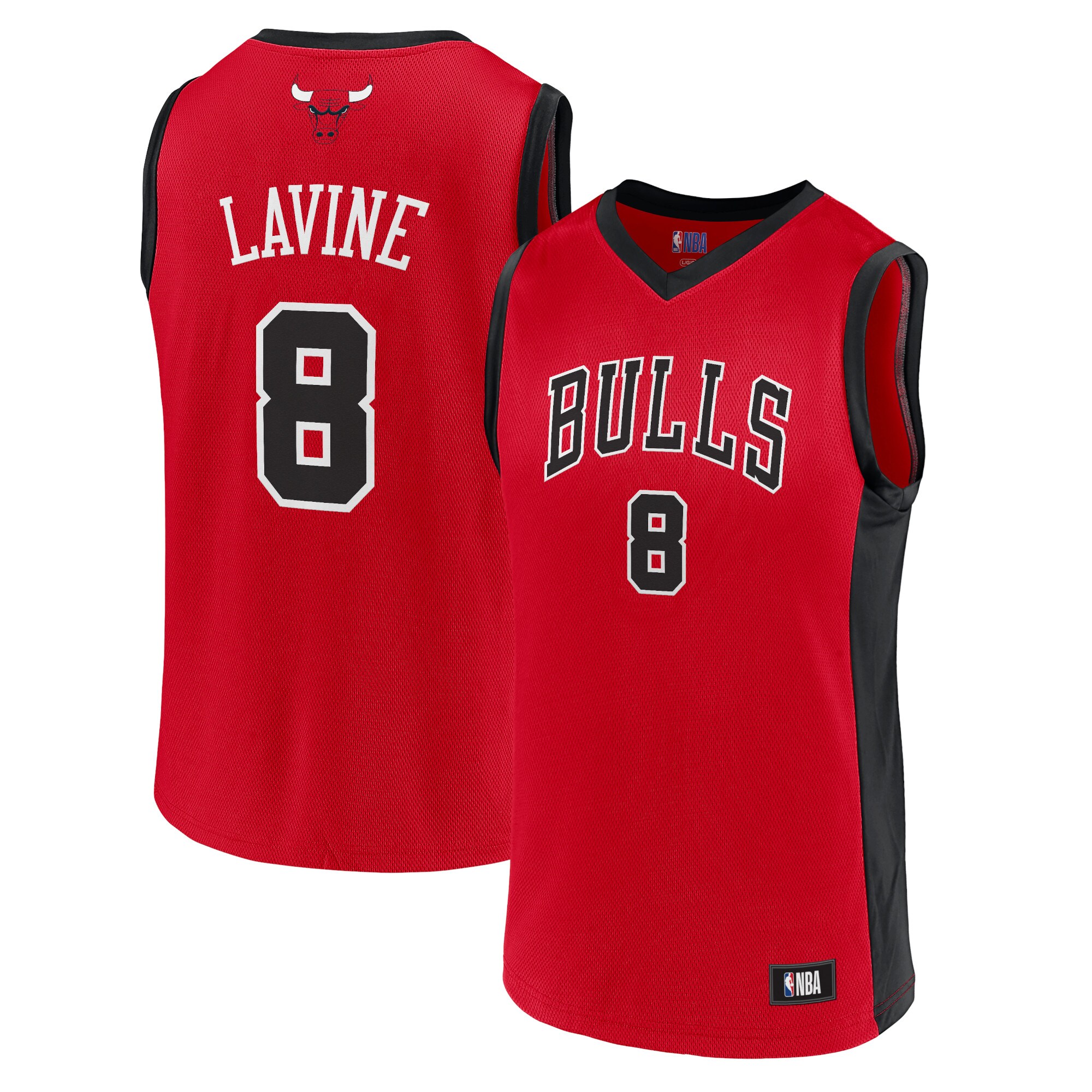 Men's Zach LaVine Red Chicago Bulls Player Jersey - vstockx