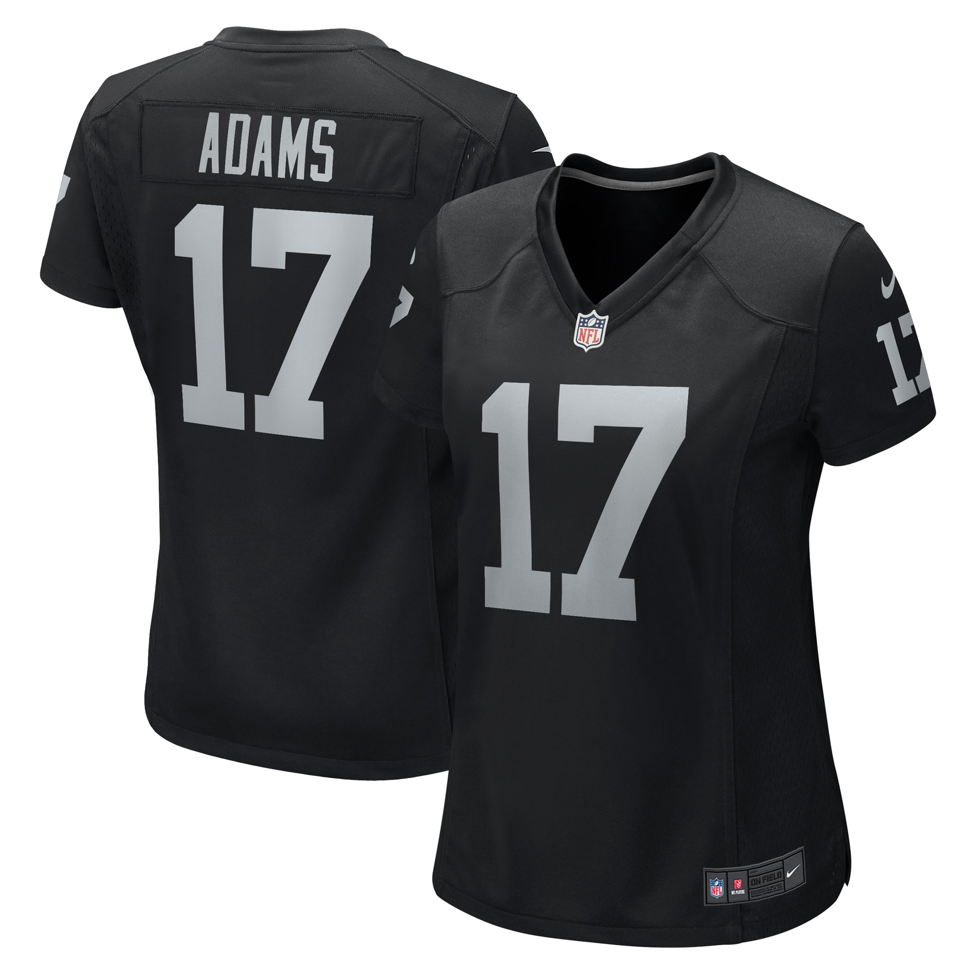 Davante Adams Las Vegas Raiders Nike Women's Player Jersey - Black - vstockx