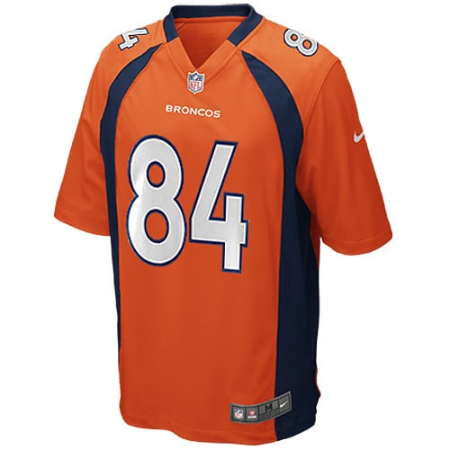 Jacob Tamme Denver Broncos Nike Youth Team Color Game Jersey - Orange - vstockx