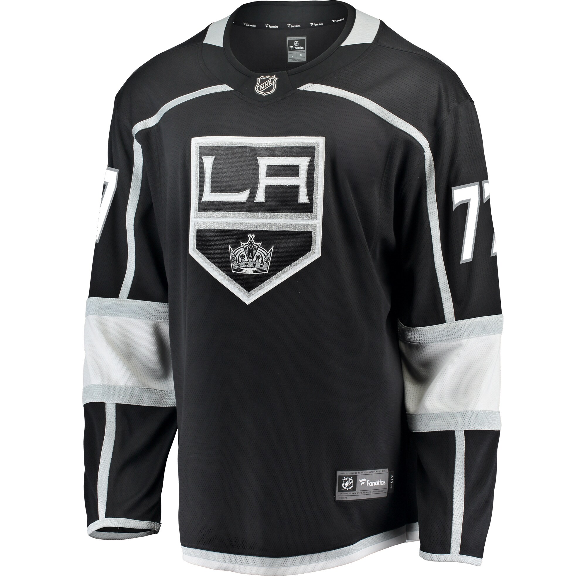 Jeff Carter Los Angeles Kings Fanatics Branded Breakaway Jersey - Black - vstockx