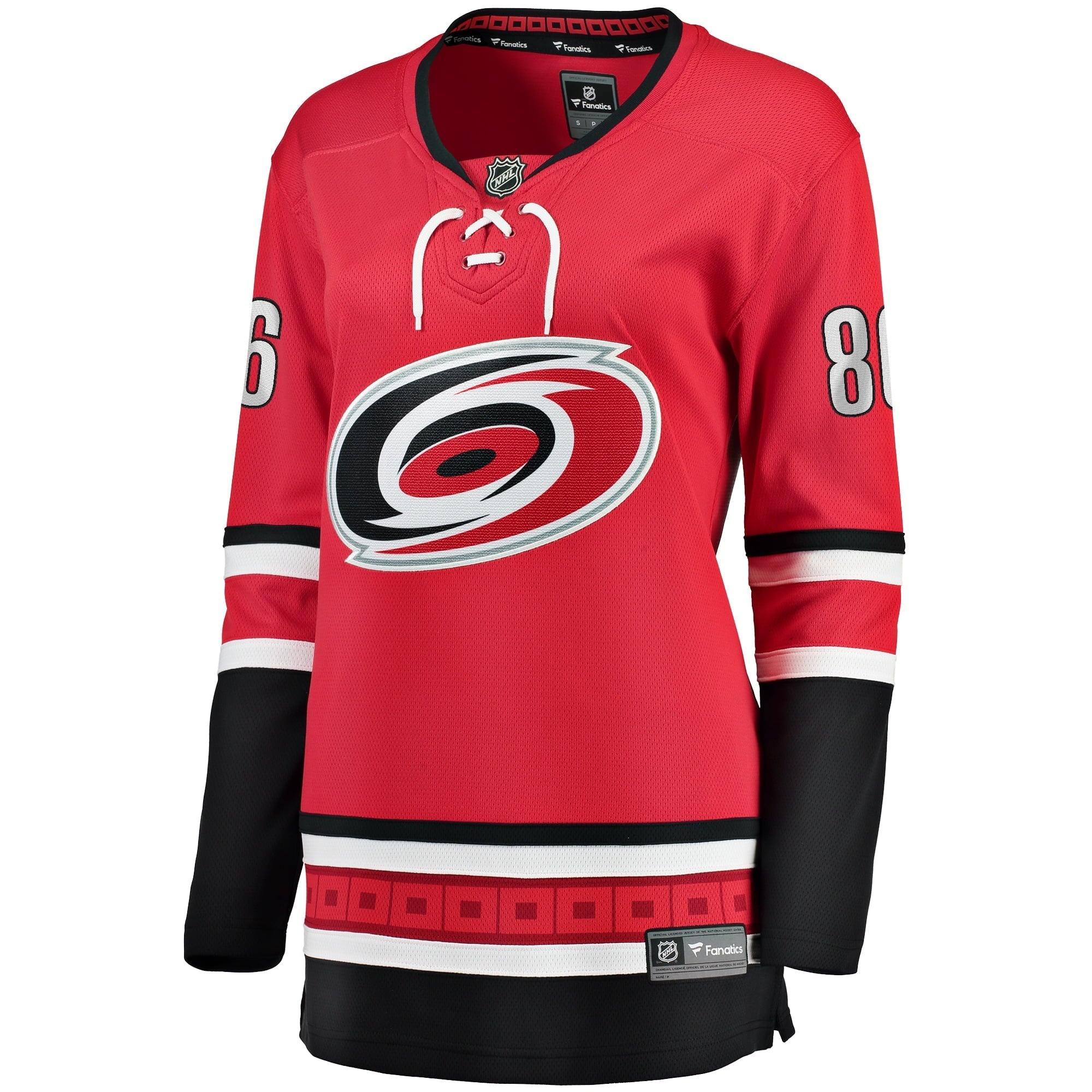 Women's Fanatics Branded Teuvo Teravainen Red Carolina Hurricanes Home Breakaway Player Jersey - vstockx