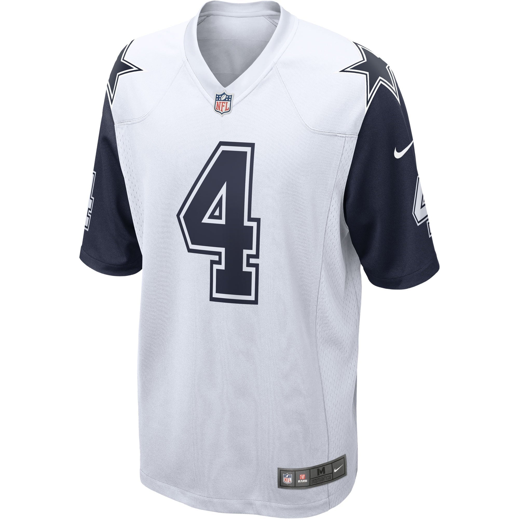Men's Nike Dak Prescott White Dallas Cowboys Alternate Game Jersey - vstockx