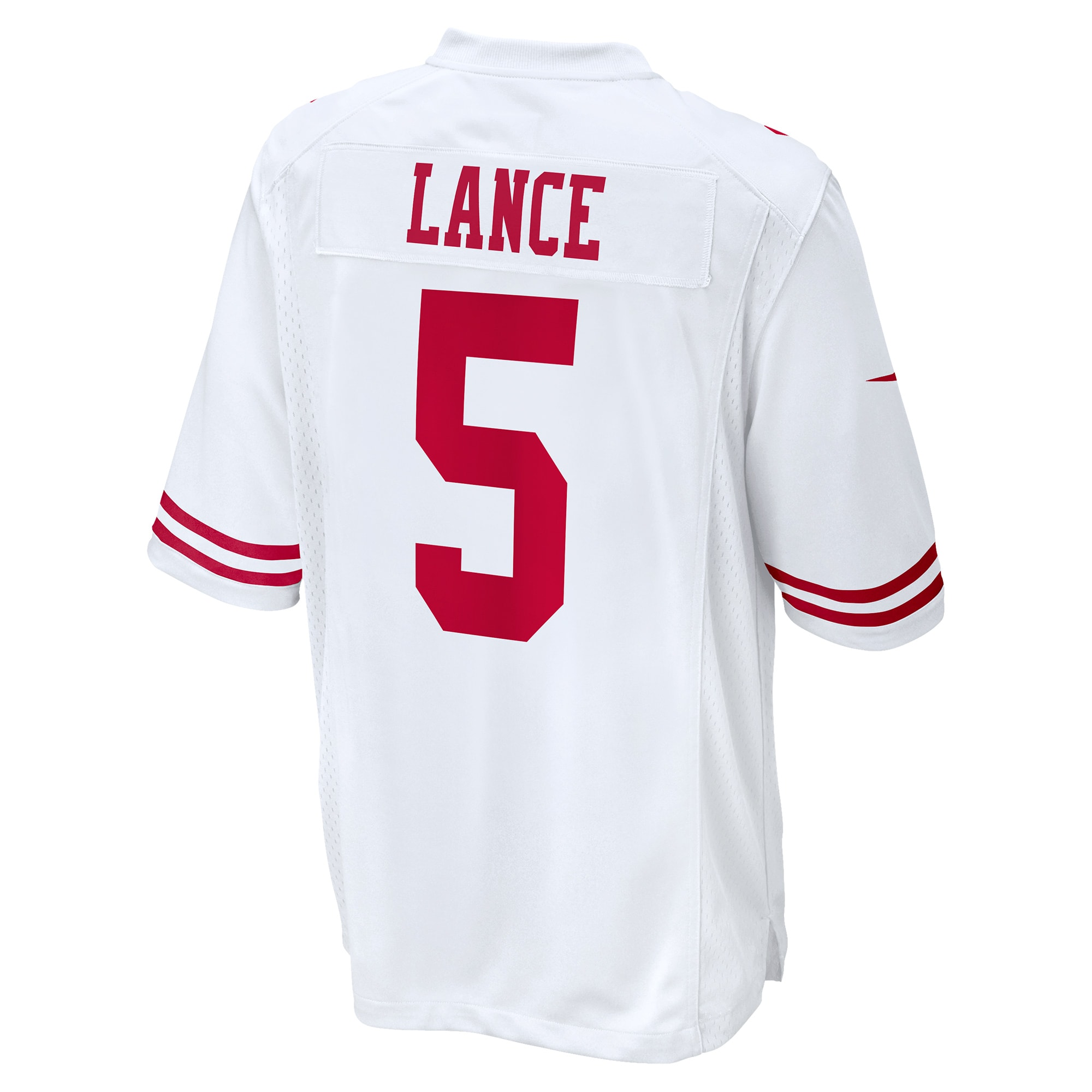 Trey Lance San Francisco 49ers Nike Game Jersey - White - vstockx