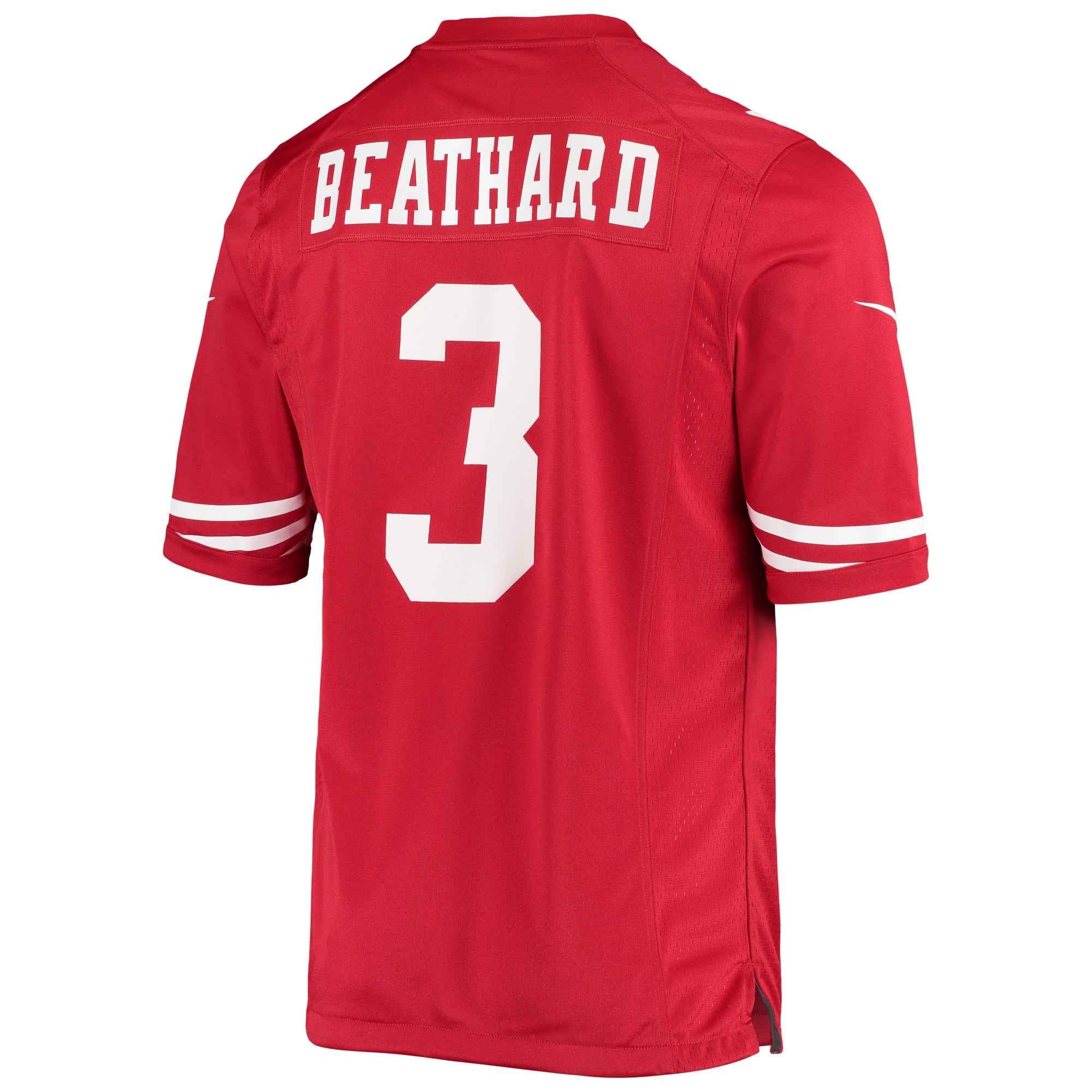 C.J. Beathard San Francisco 49ers Nike Game Player Jersey - Scarlet - vstockx