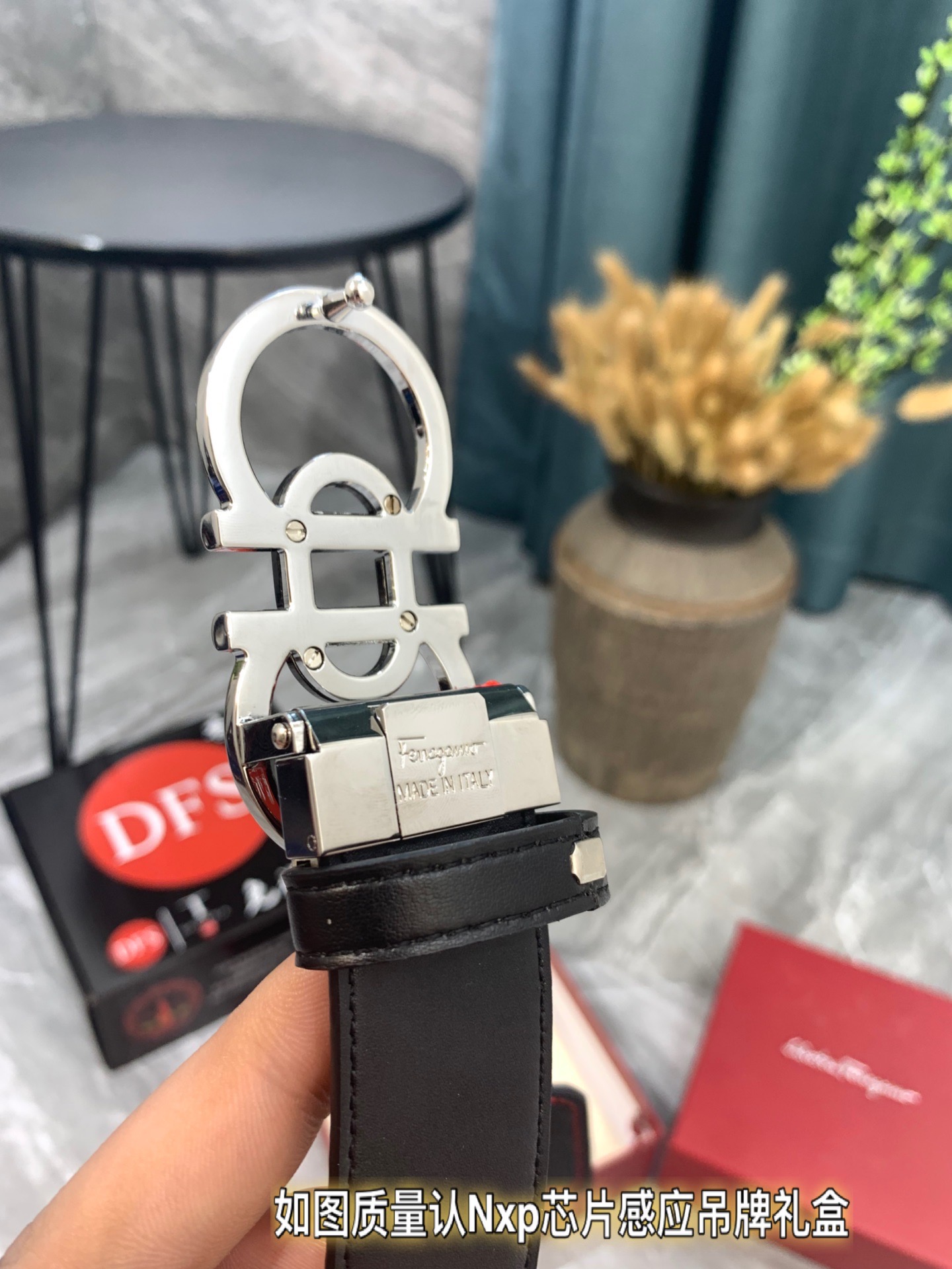 Streetwear Belt Ferragamo 319323 size:3.5cm - vstockx