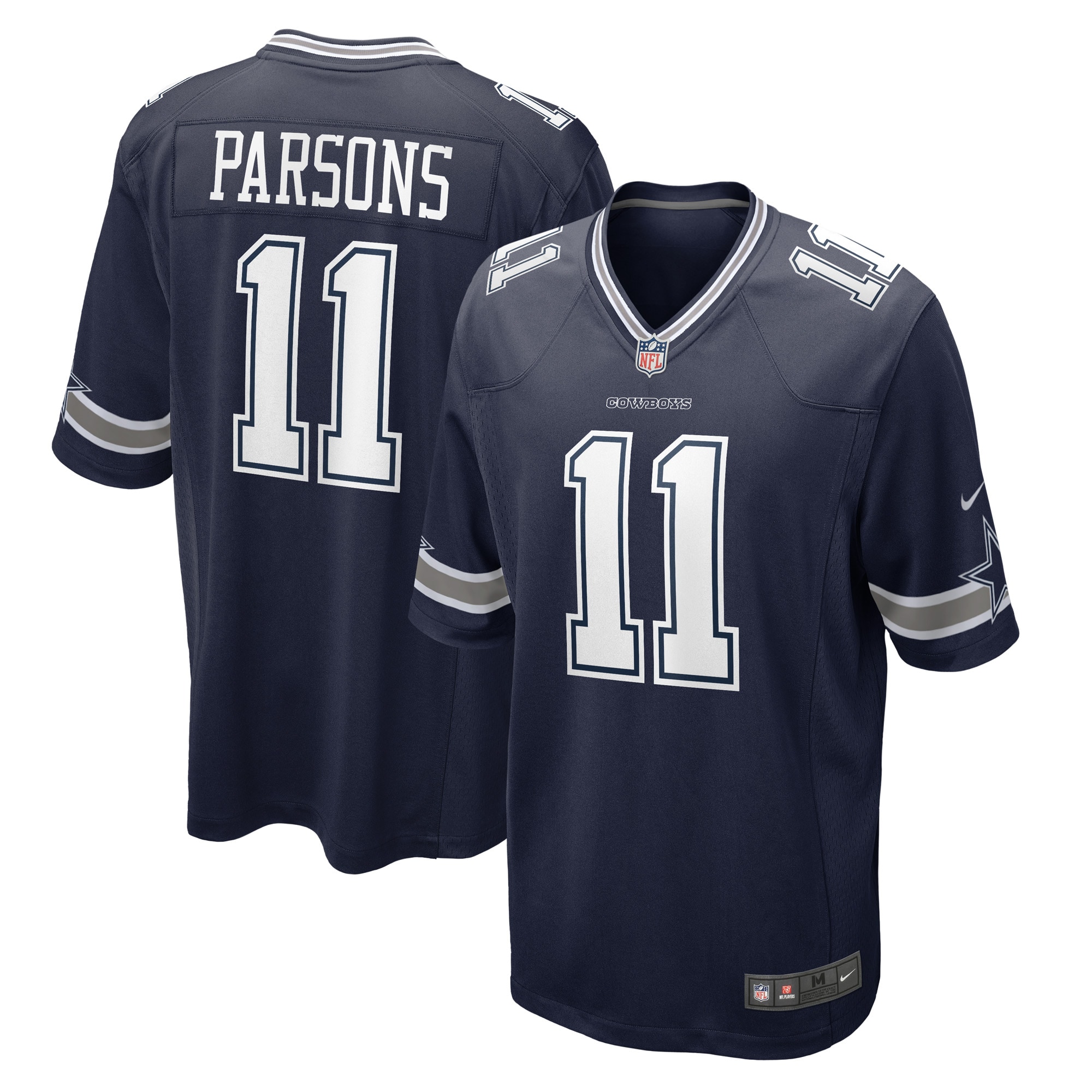 Micah Parsons Dallas Cowboys Nike Game Player Jersey - Navy - vstockx