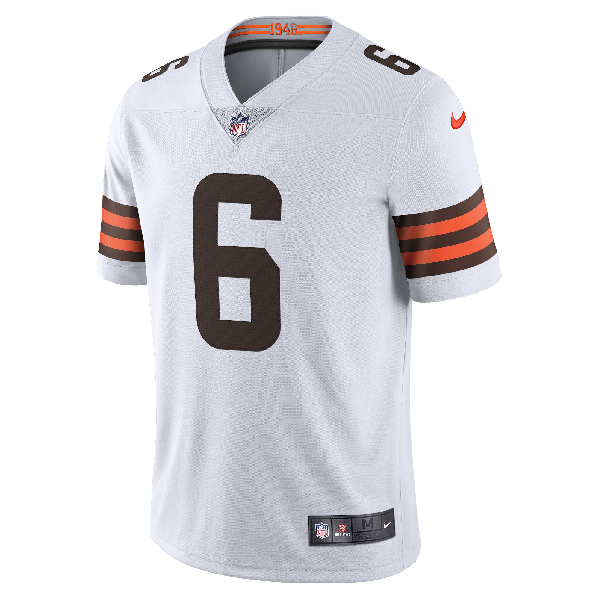 Baker Mayfield Cleveland Browns Nike Vapor Limited Jersey - White - vstockx