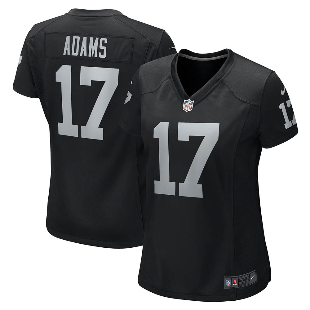 Women's Las Vegas Raiders Davante Adams Game Jersey Black - vstockx