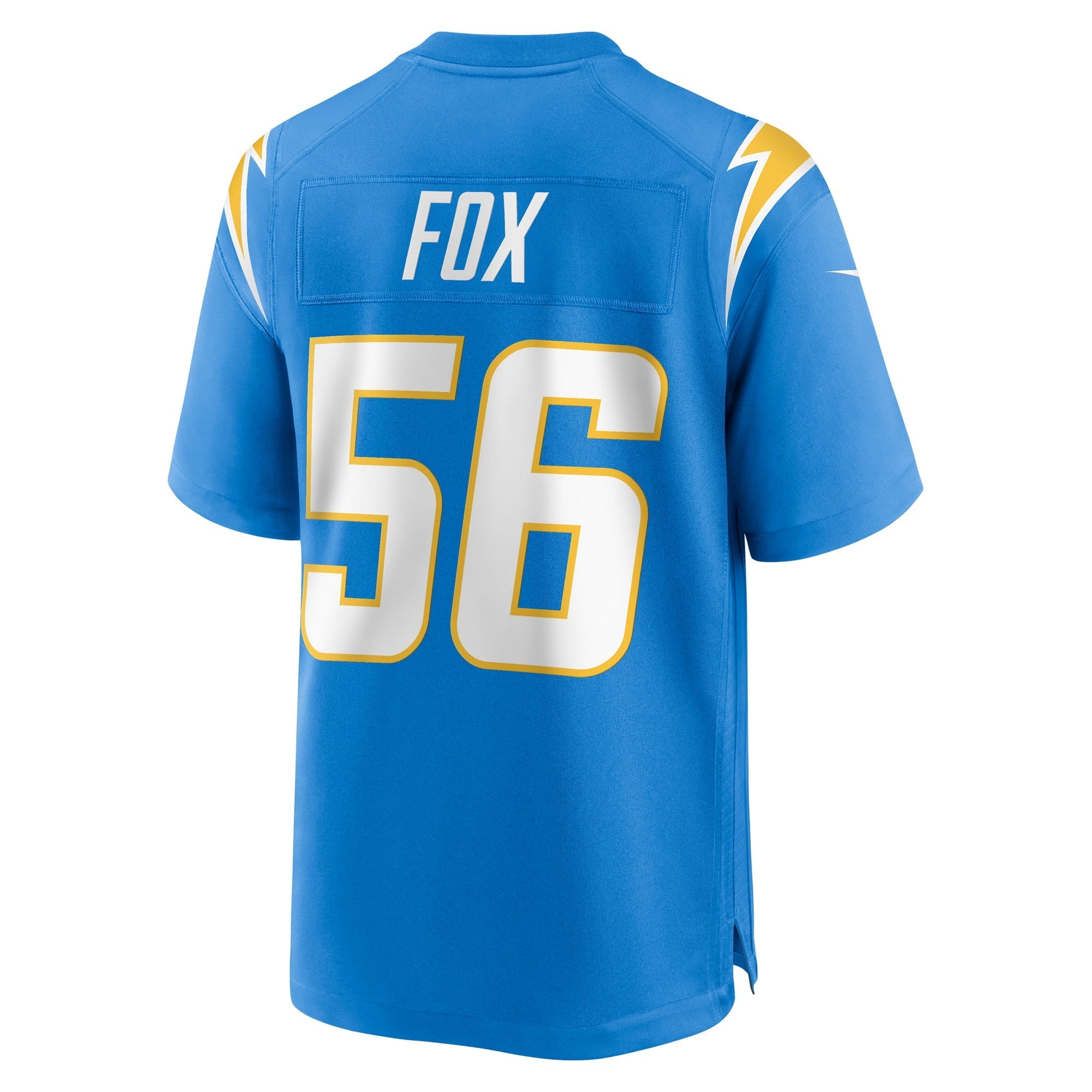 Men's Nike Morgan Fox Powder Blue Los Angeles Chargers Player Game Jersey - vstockx