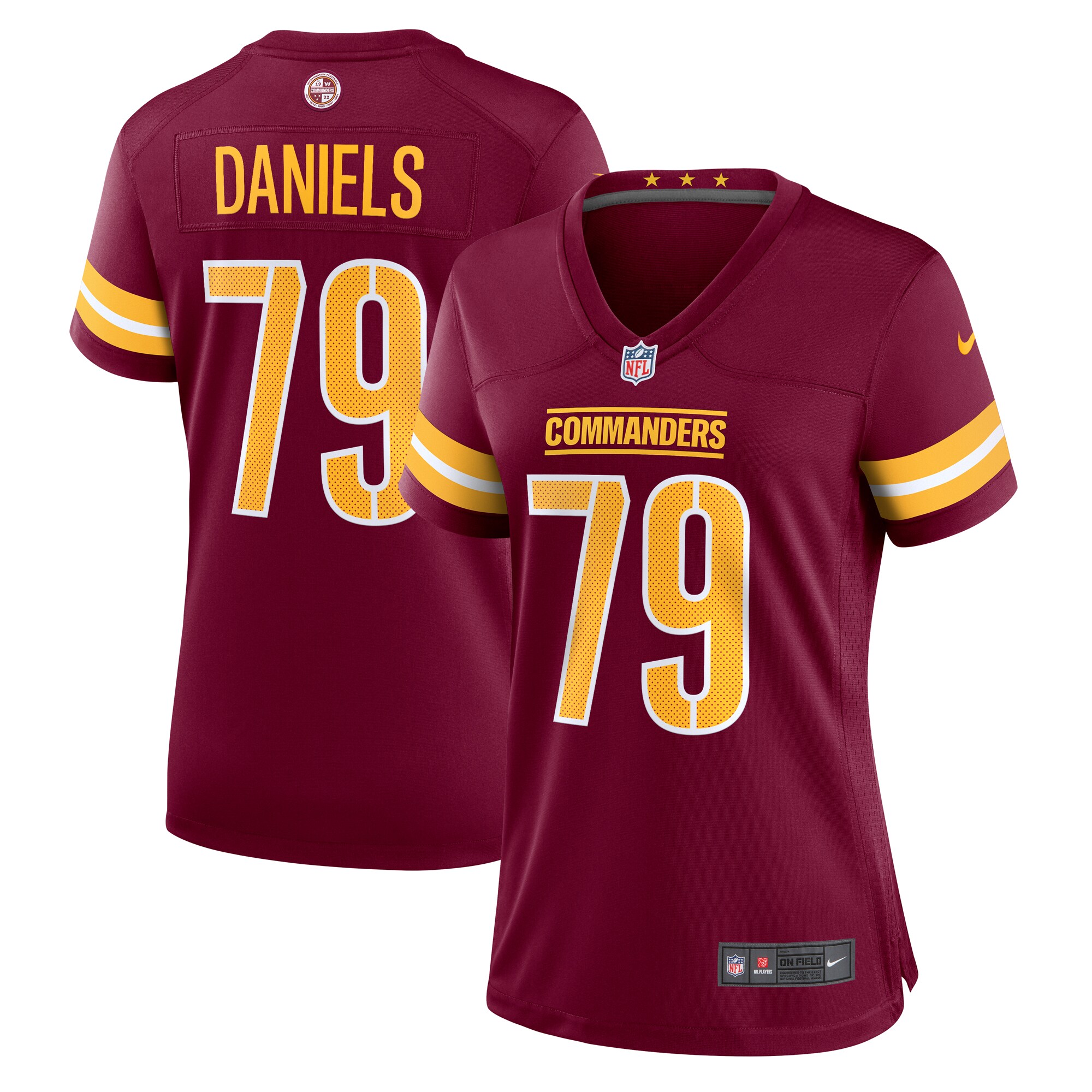 Braeden Daniels Washington Commanders Nike Women's Team Game Jersey - Burgundy - vstockx