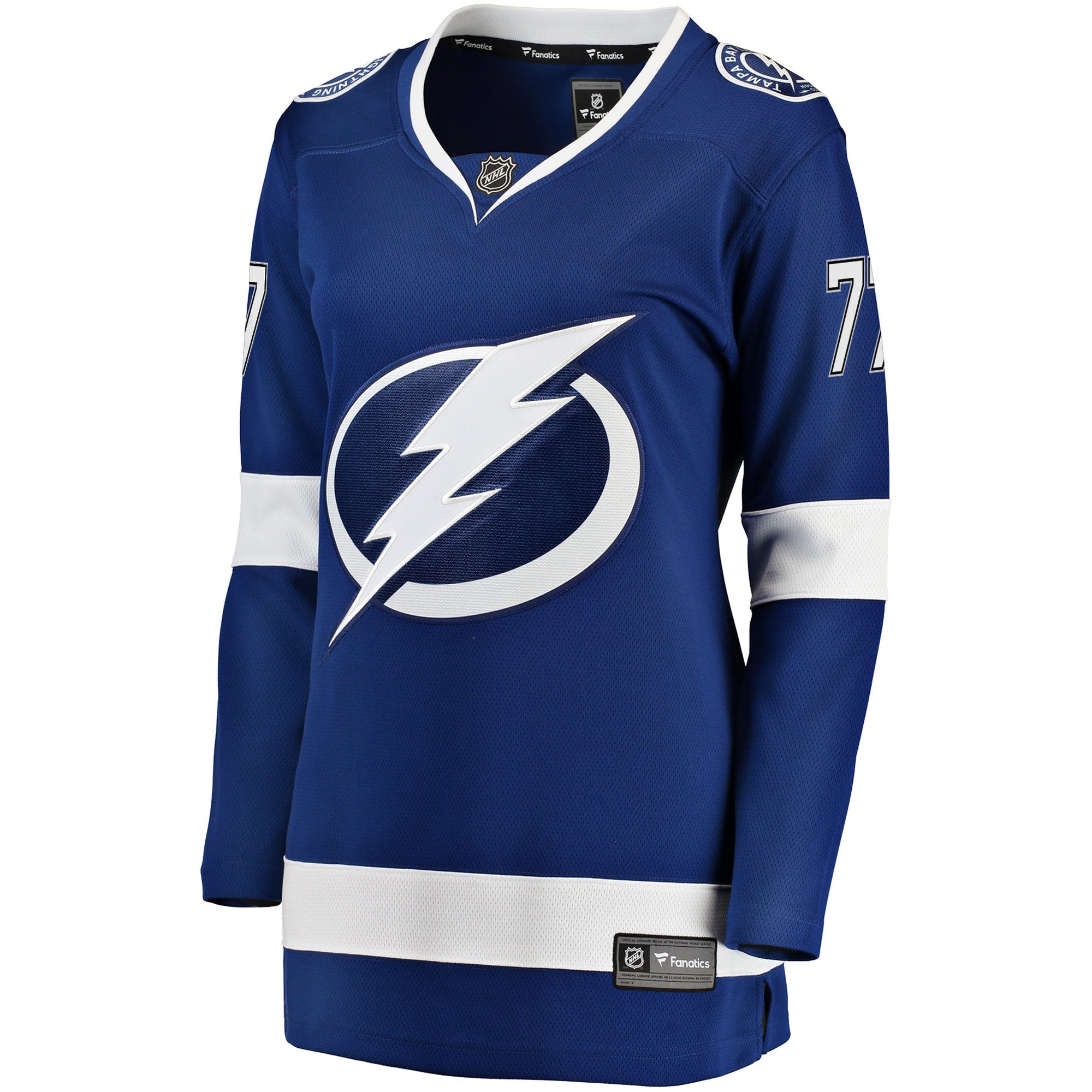 Women's Fanatics Branded Victor Hedman Blue Tampa Bay Lightning Premier Breakaway Player Jersey - vstockx