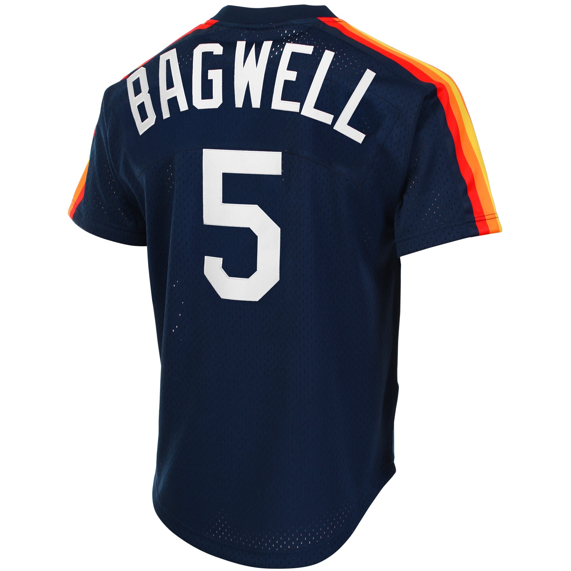 Jeff Bagwell Houston Astros Mitchell & Ness Cooperstown Mesh Batting Practice Jersey - Navy - vstockx