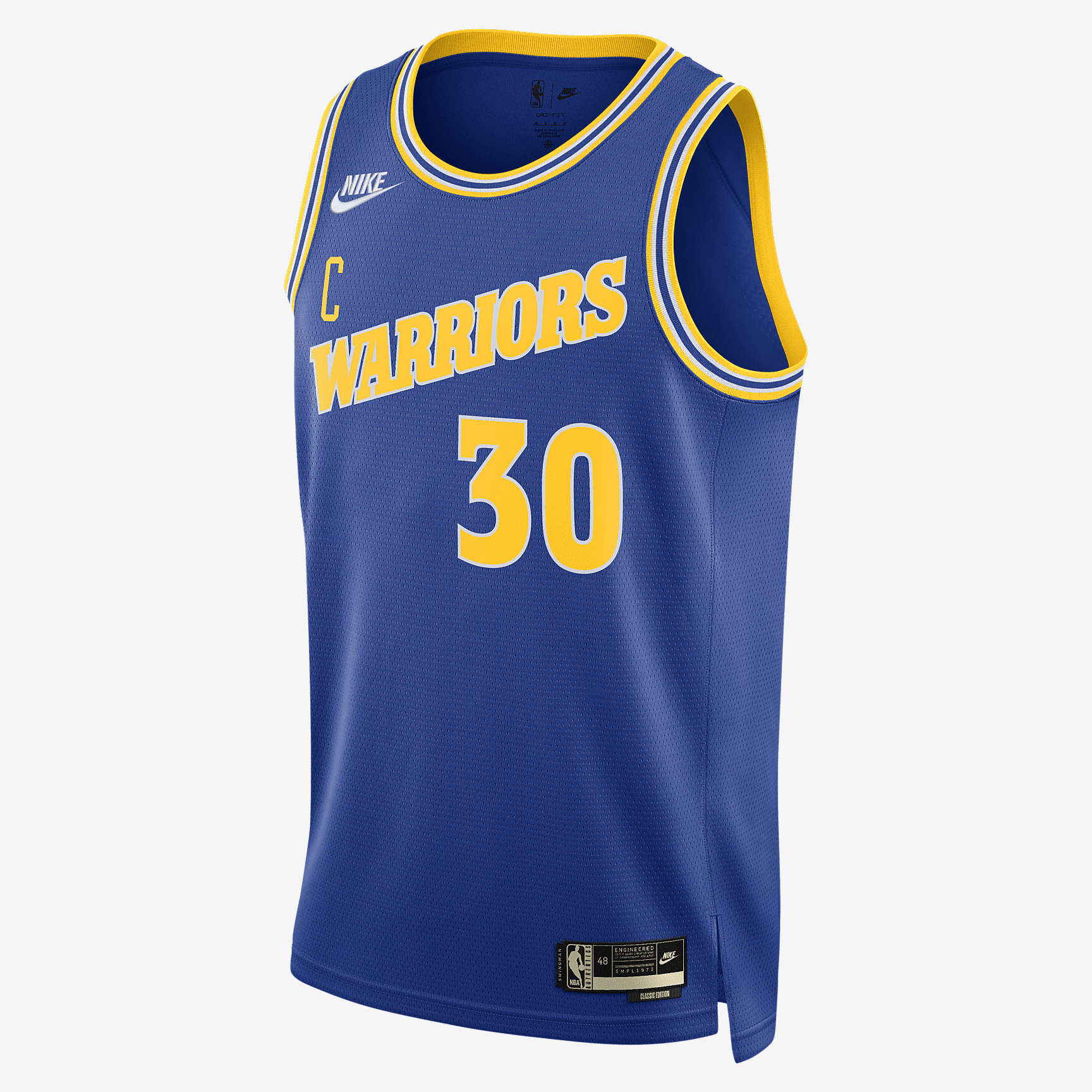 Golden State Warriors Nike Dri-FIT NBA Swingman Jersey - Rush Blue - vstockx