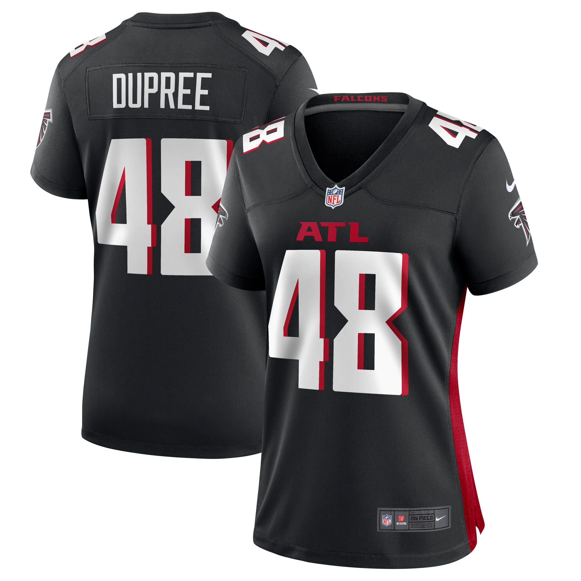 Bud Dupree Atlanta Falcons Nike Women's Game Player Jersey - Black - vstockx