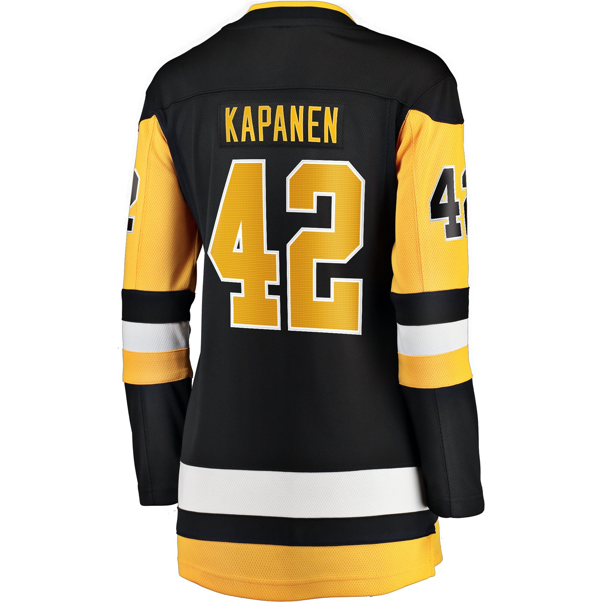 Kasperi Kapanen Pittsburgh Penguins Fanatics Branded Women's Home Breakaway Jersey - Black - vstockx