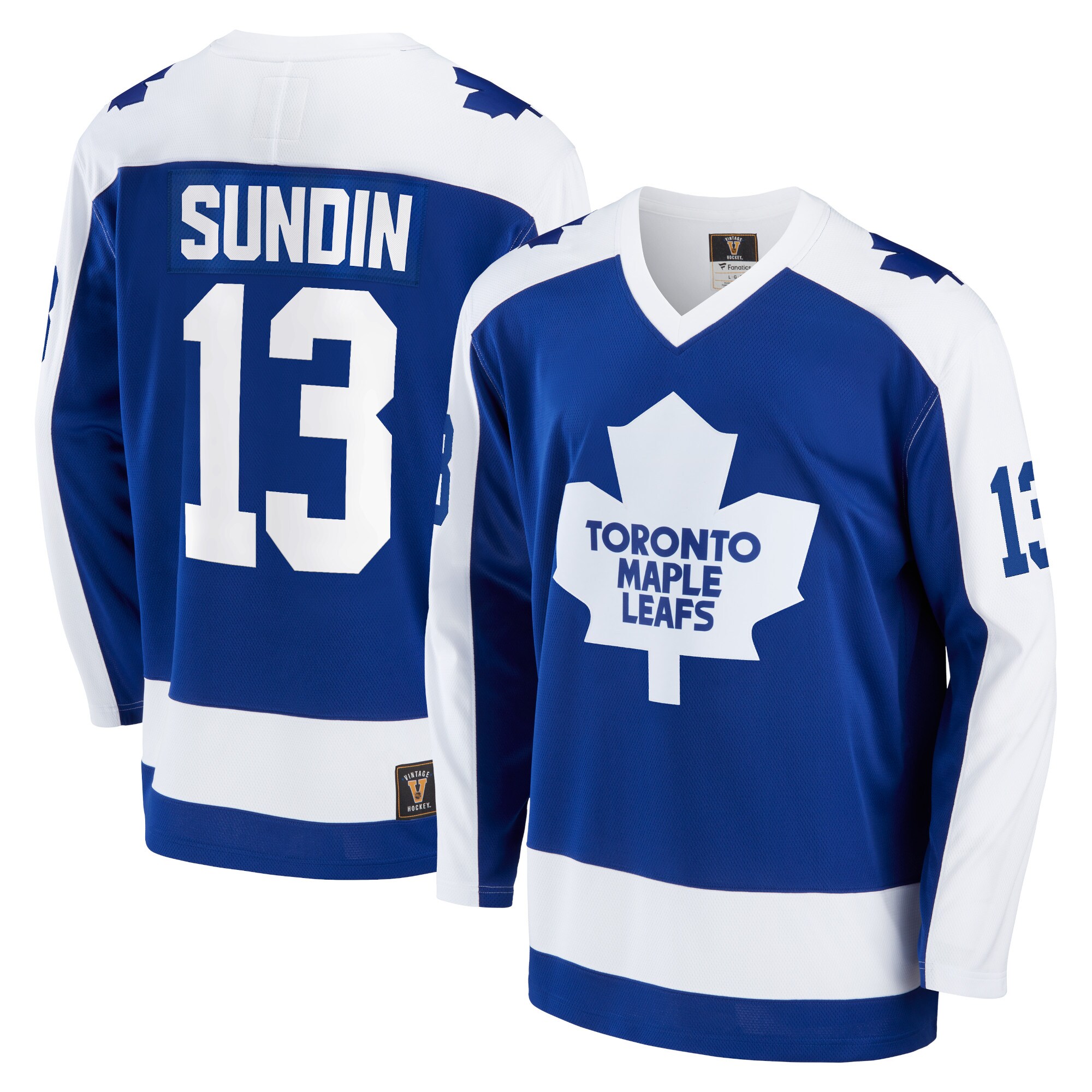 Mats Sundin Toronto Maple Leafs Fanatics Branded Breakaway Retired Player Jersey - Blue - vstockx