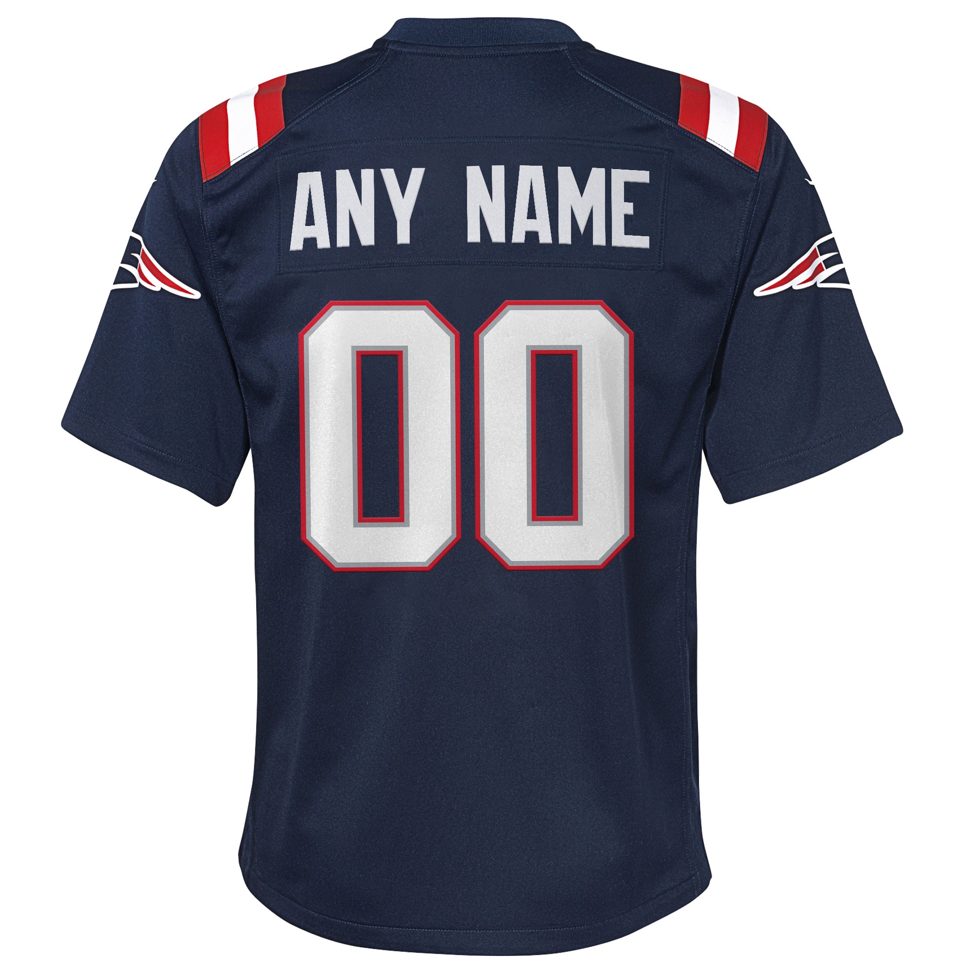 New England Patriots Nike Youth Custom Game Jersey - Navy - vstockx