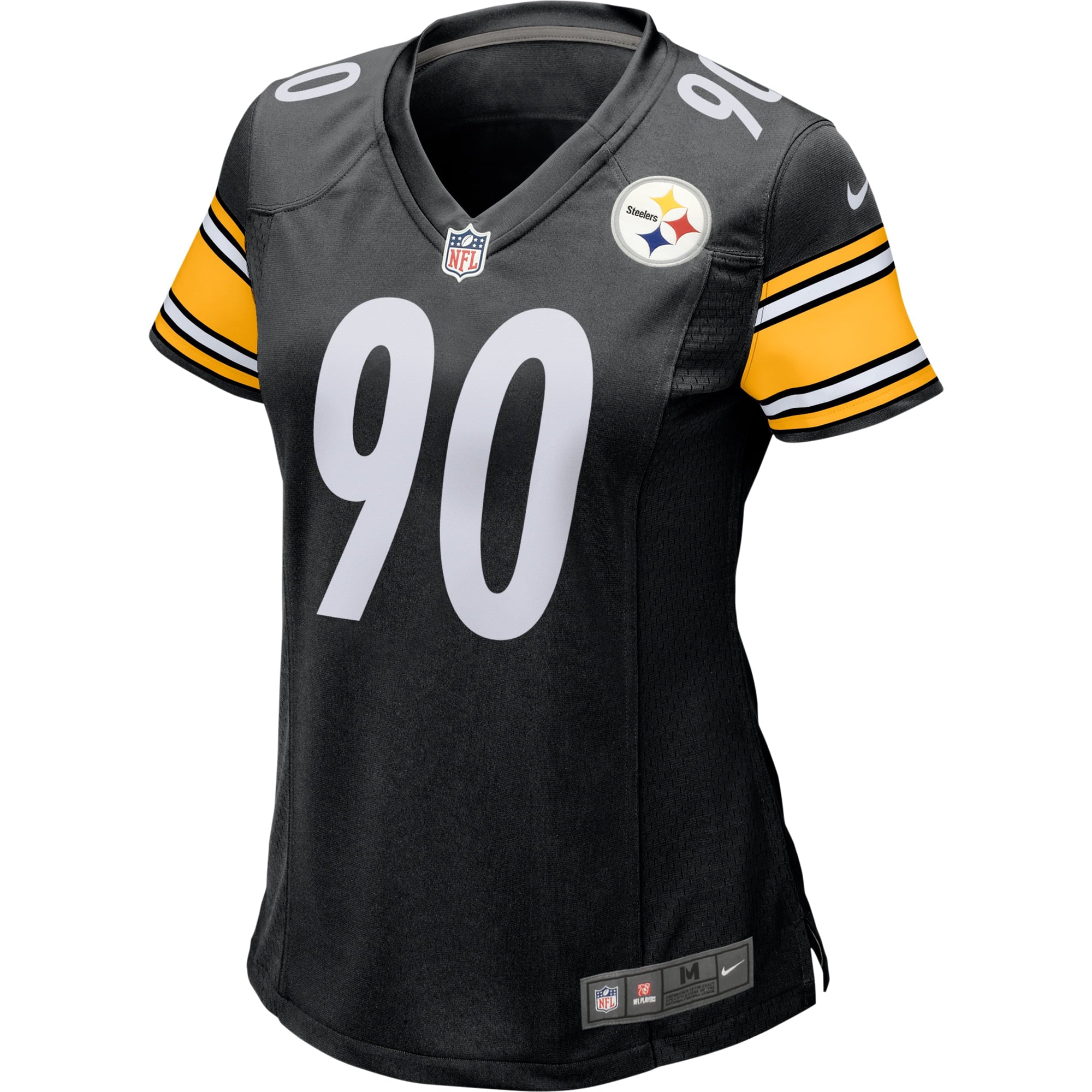 Women's Nike T.J. Watt Black Pittsburgh Steelers Game Jersey - vstockx