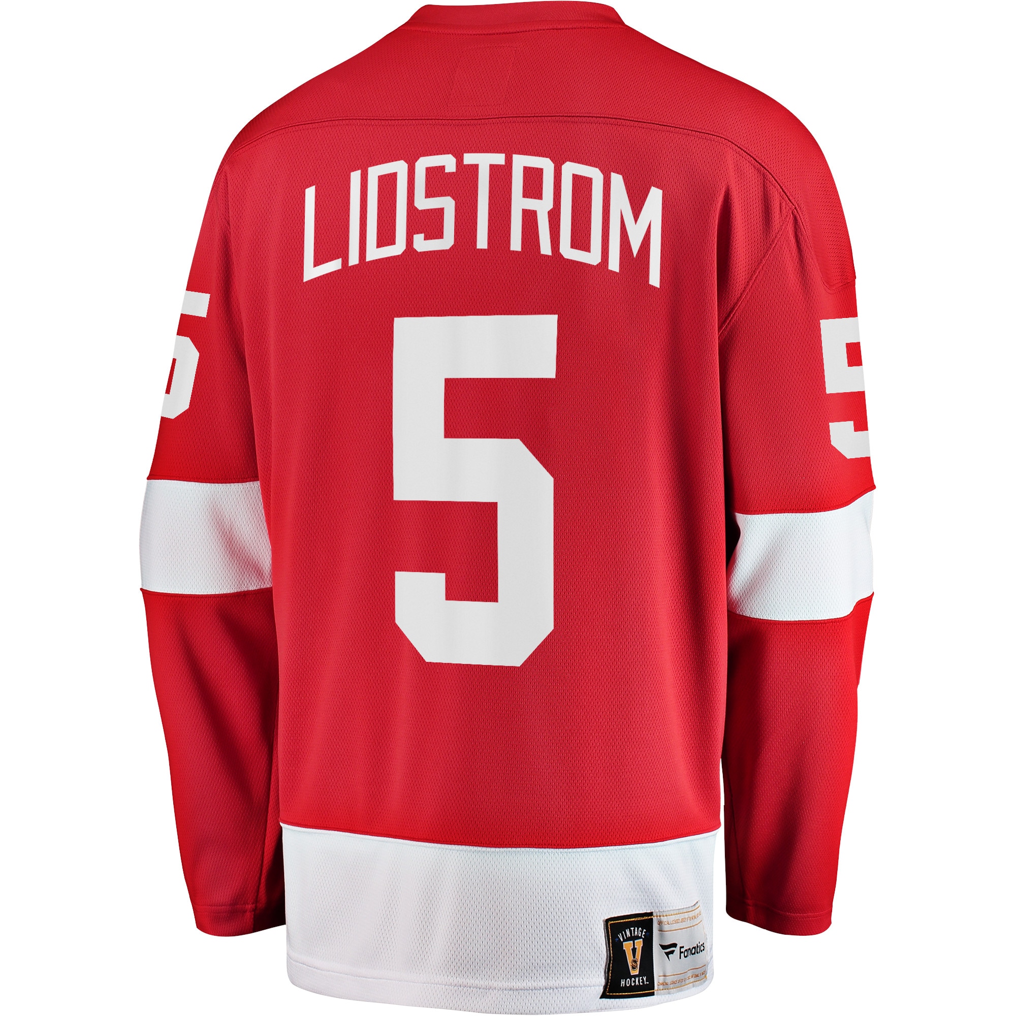 Nicklas Lidstrom Detroit Red Wings Fanatics Branded Premier Breakaway Retired Player Jersey - Red - vstockx