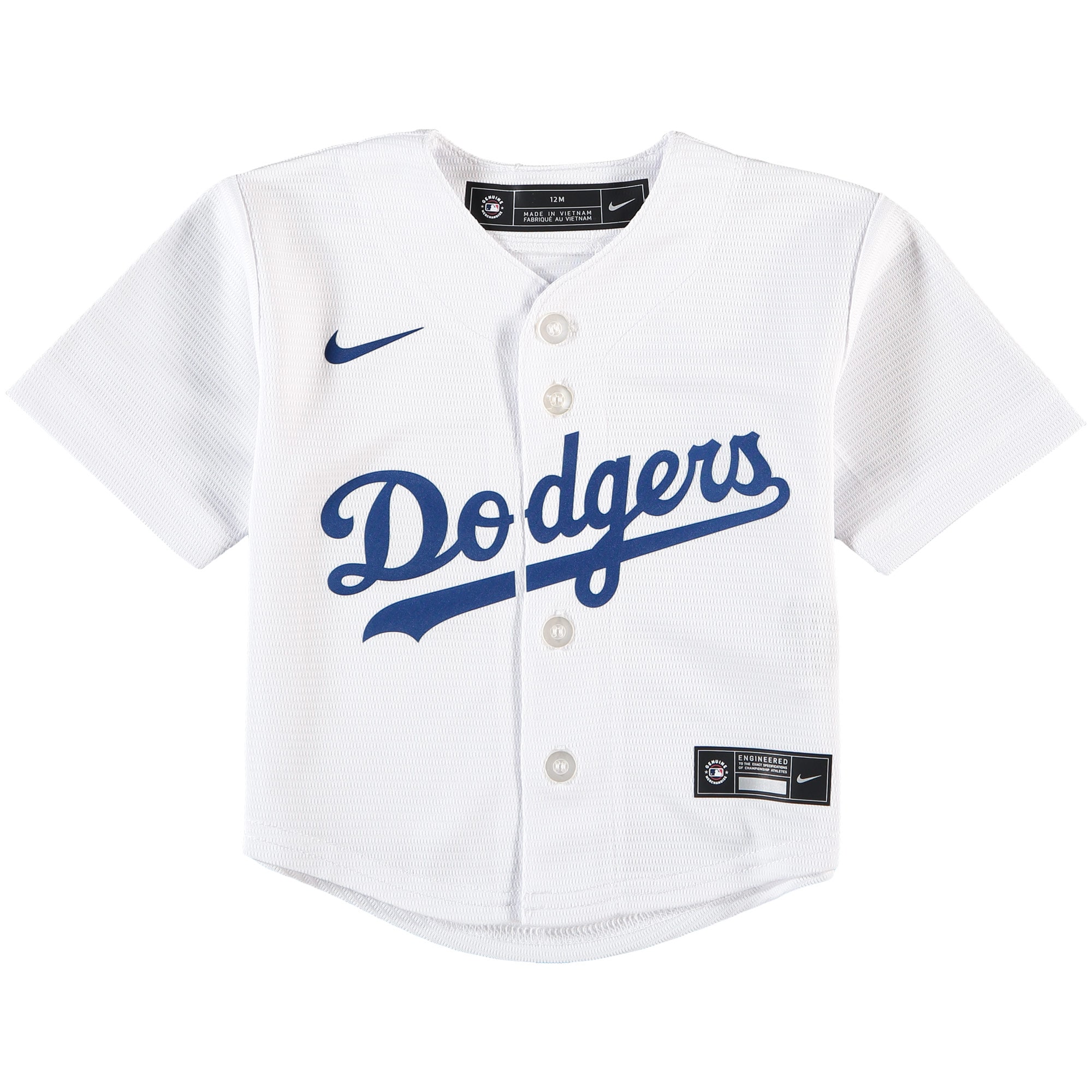 Los Angeles Dodgers Nike Infant Home Replica Team Jersey - White - vstockx