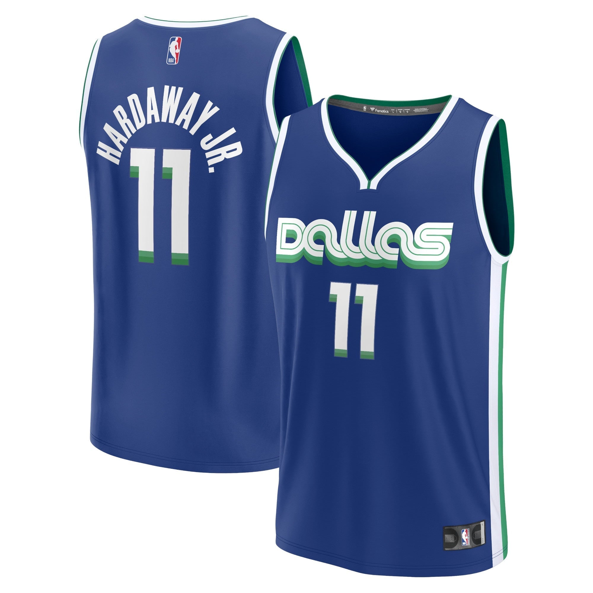 Men's Fanatics Branded Tim Hardaway Jr. Blue Dallas Mavericks 2022/23 Fastbreak Jersey - City Edition - vstockx
