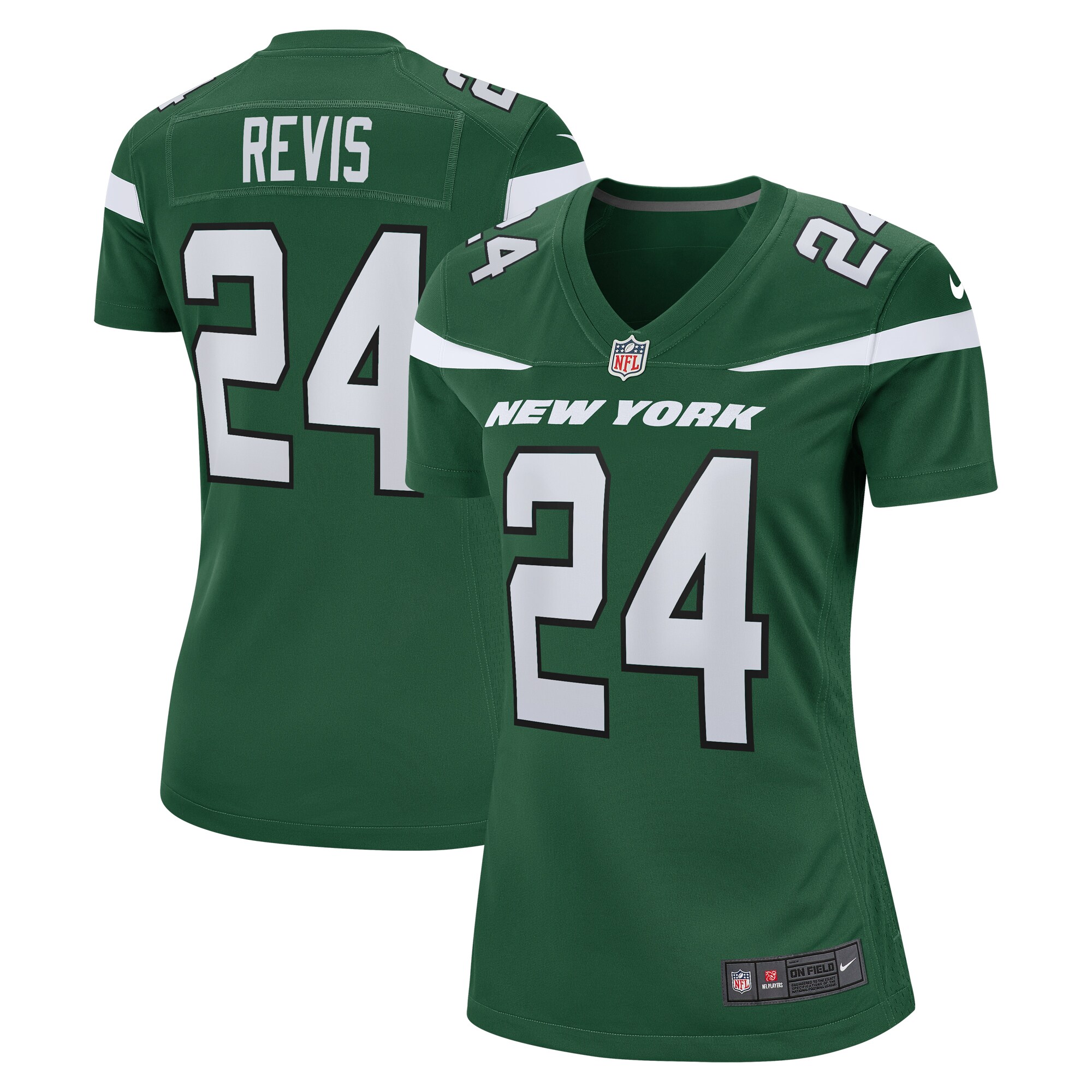 Darrelle Revis New York Jets Nike Women's Retired Player Game Jersey - Gotham Green - vstockx
