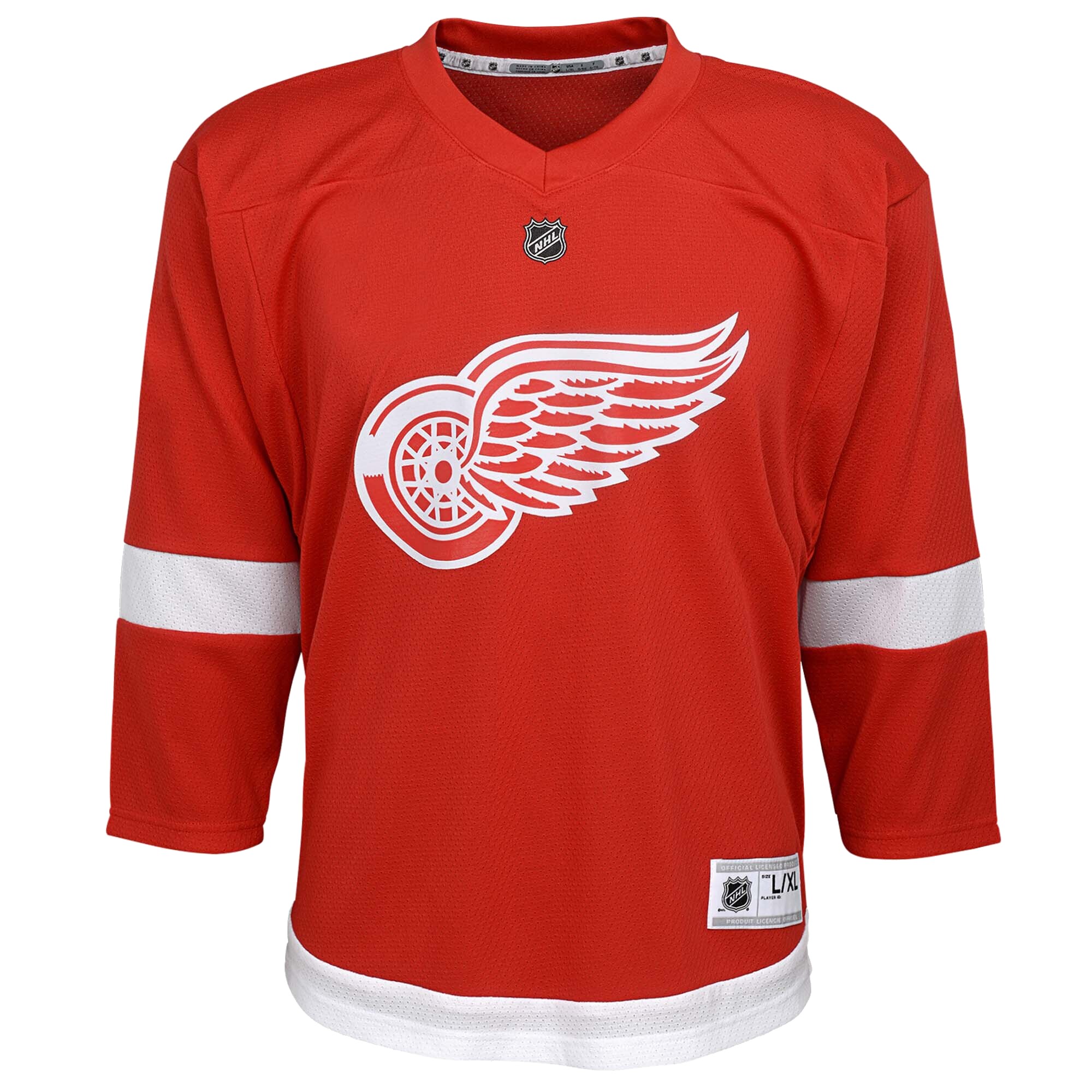 Detroit Red Wings Youth Home Replica Blank Jersey - Red - vstockx