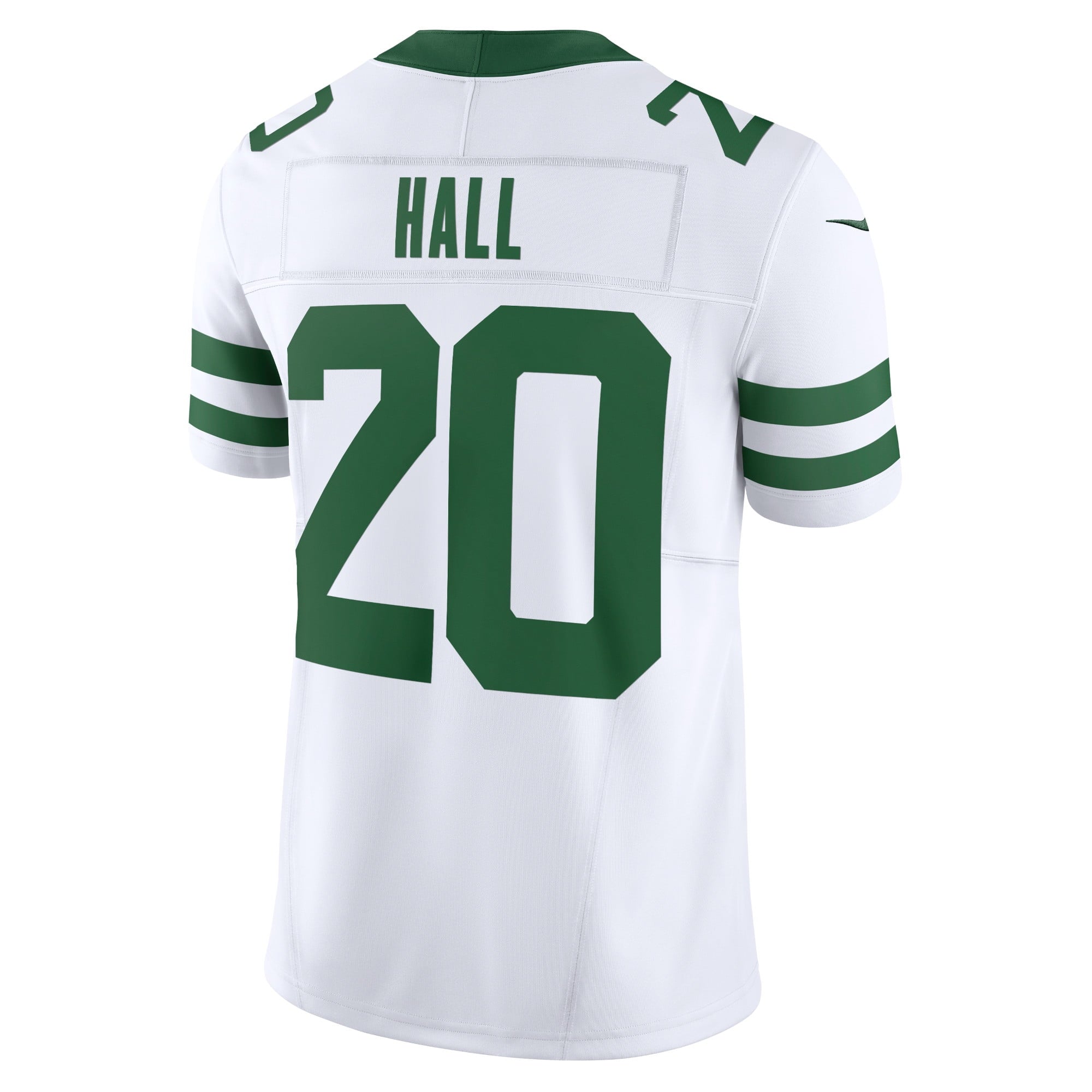 Men's Nike Breece Hall White New York Jets Legacy Vapor F.U.S.E. Limited Jersey - vstockx